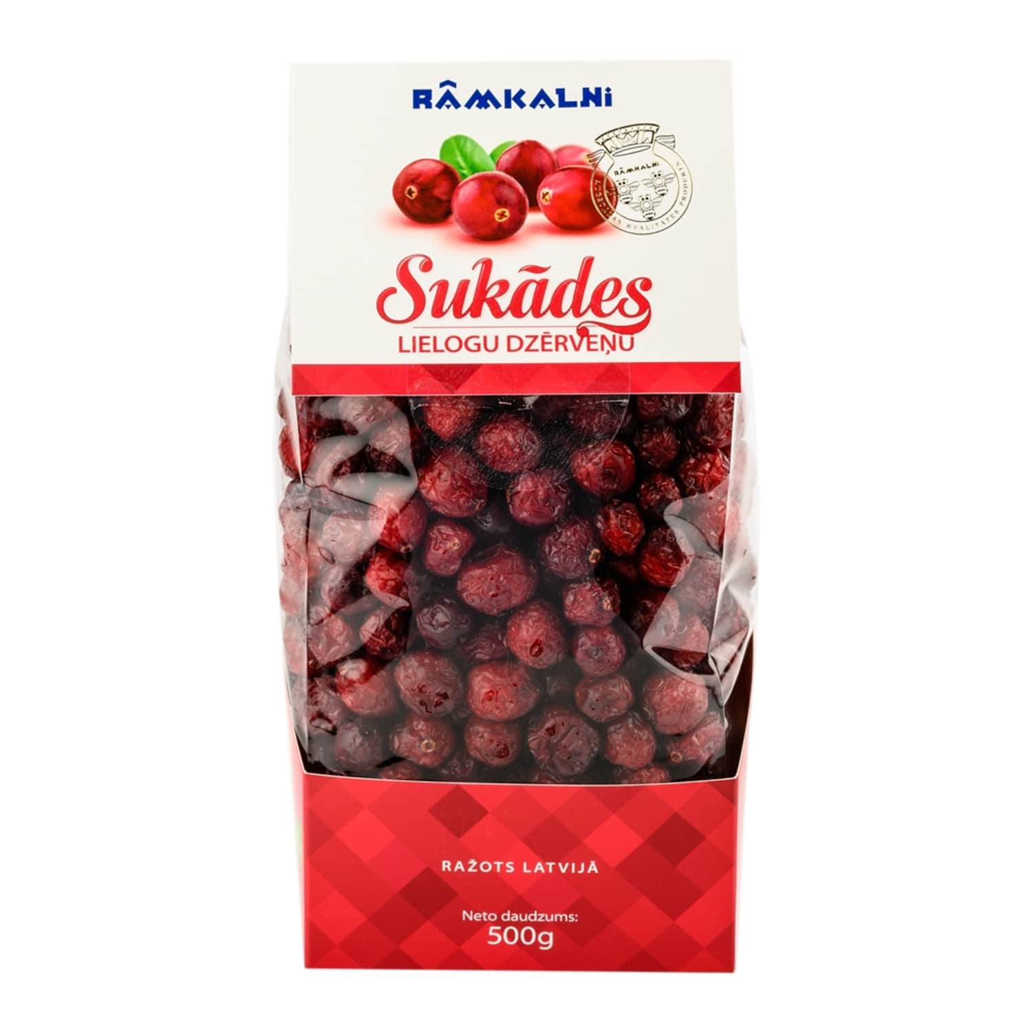 Sukādes Rāmkalni dzērveņu 500g