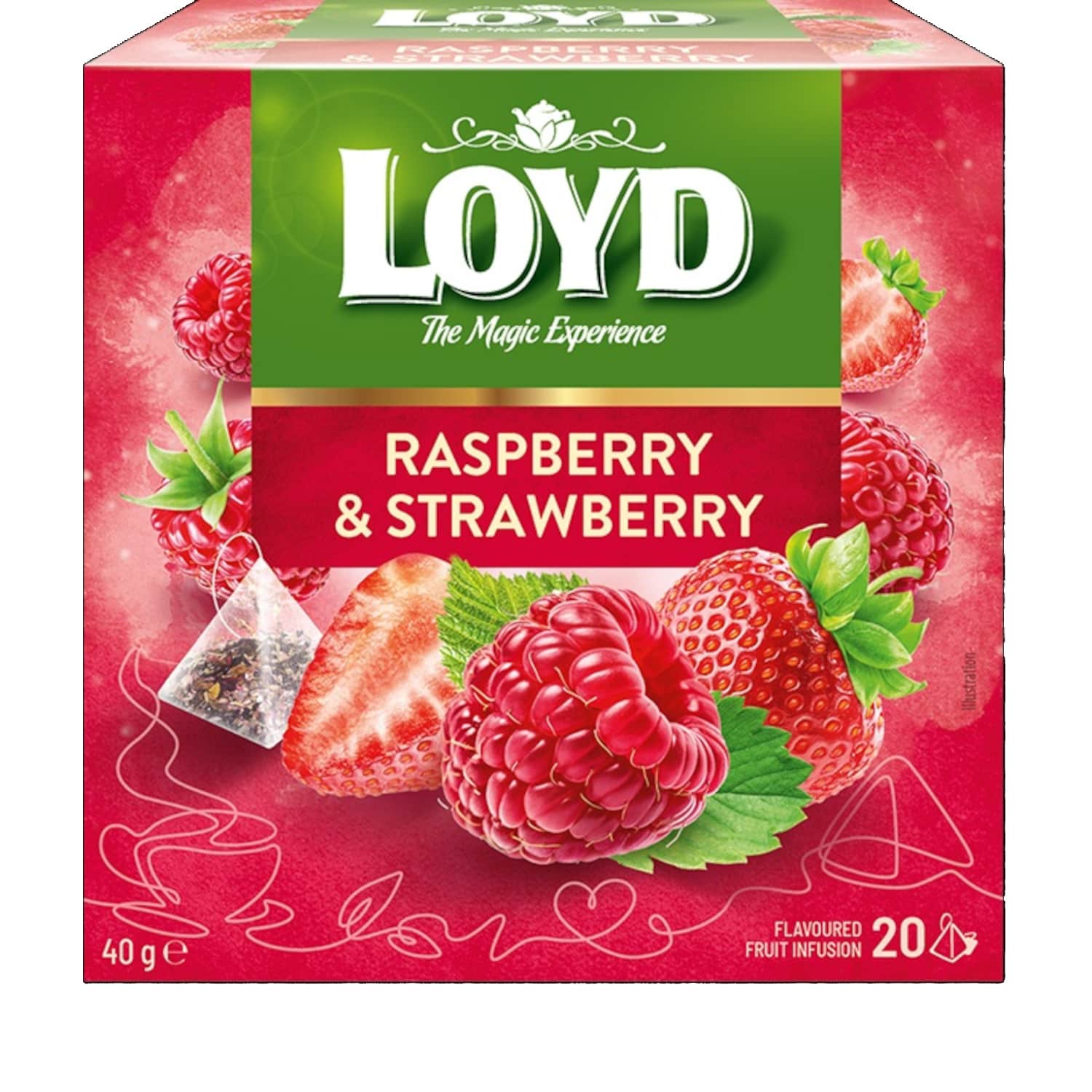 Vais. arbata su aviet. brašk. LOYD, 20 x 2 g