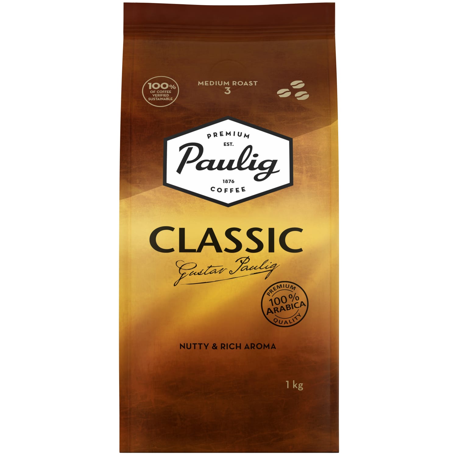 Kafijas pupiņas Paulig classic 1kg
