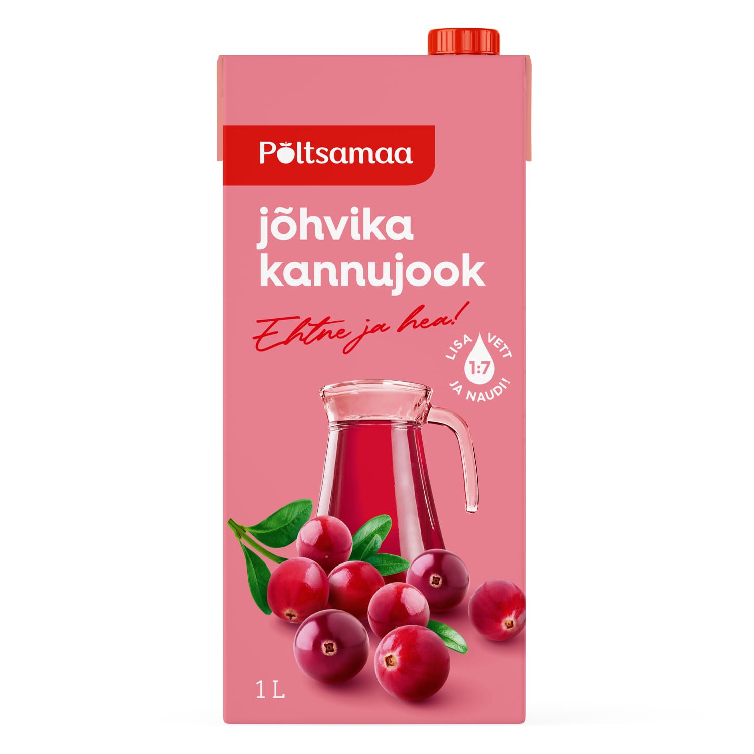 Kannujook jõhvika Põltsamaa 1l