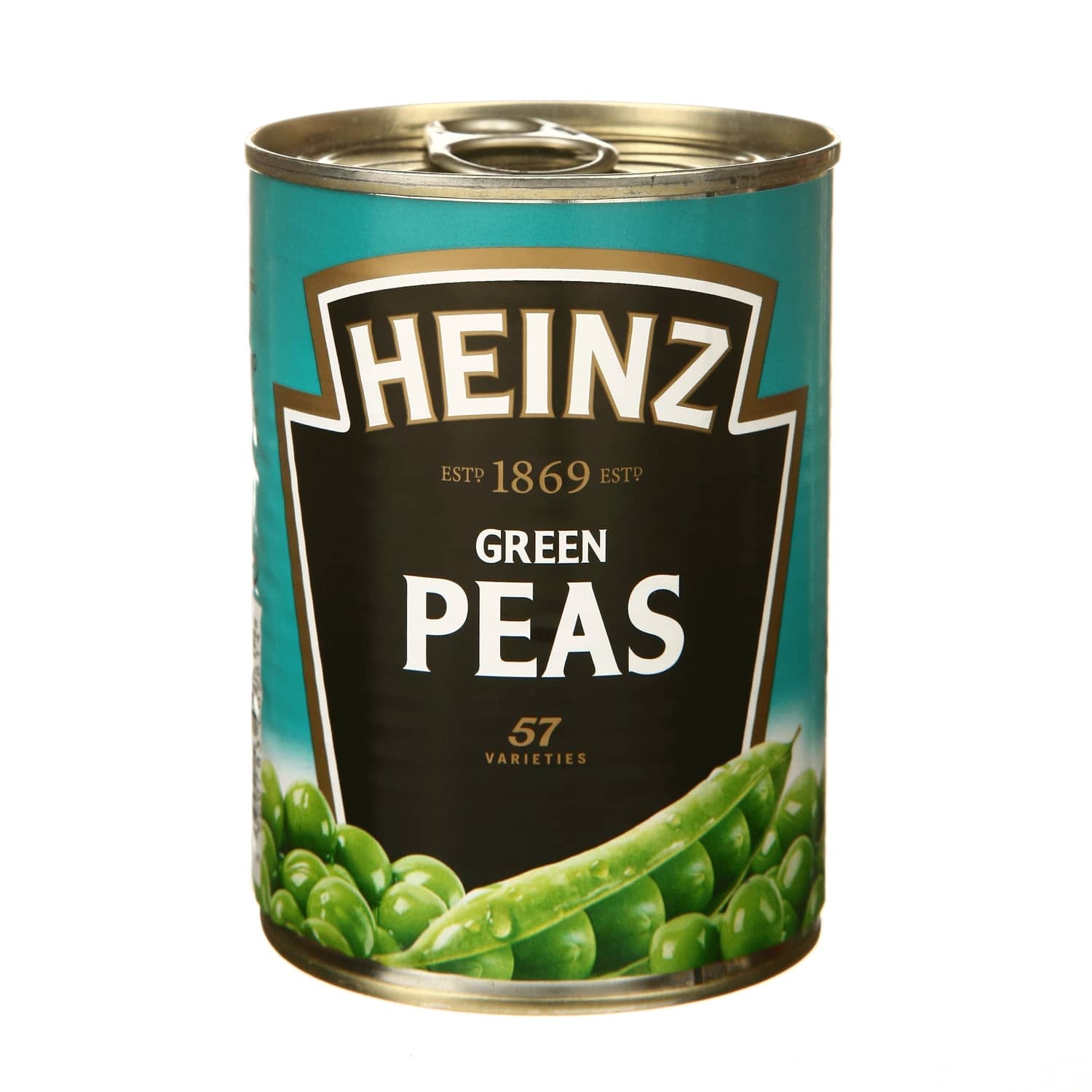 Zaļie zirnīši Heinz 400g/240g