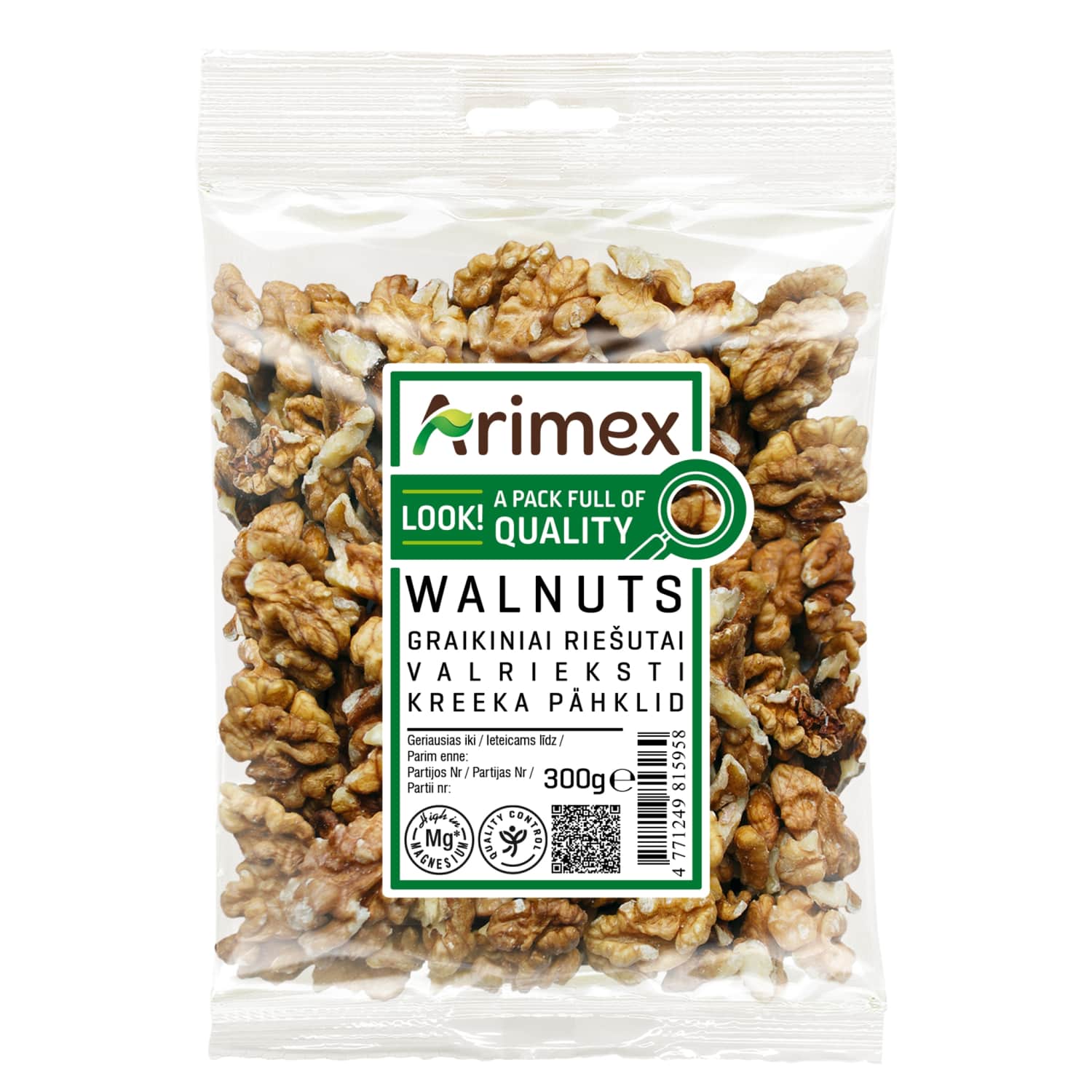 Kreeka pähklid Arimex 300g