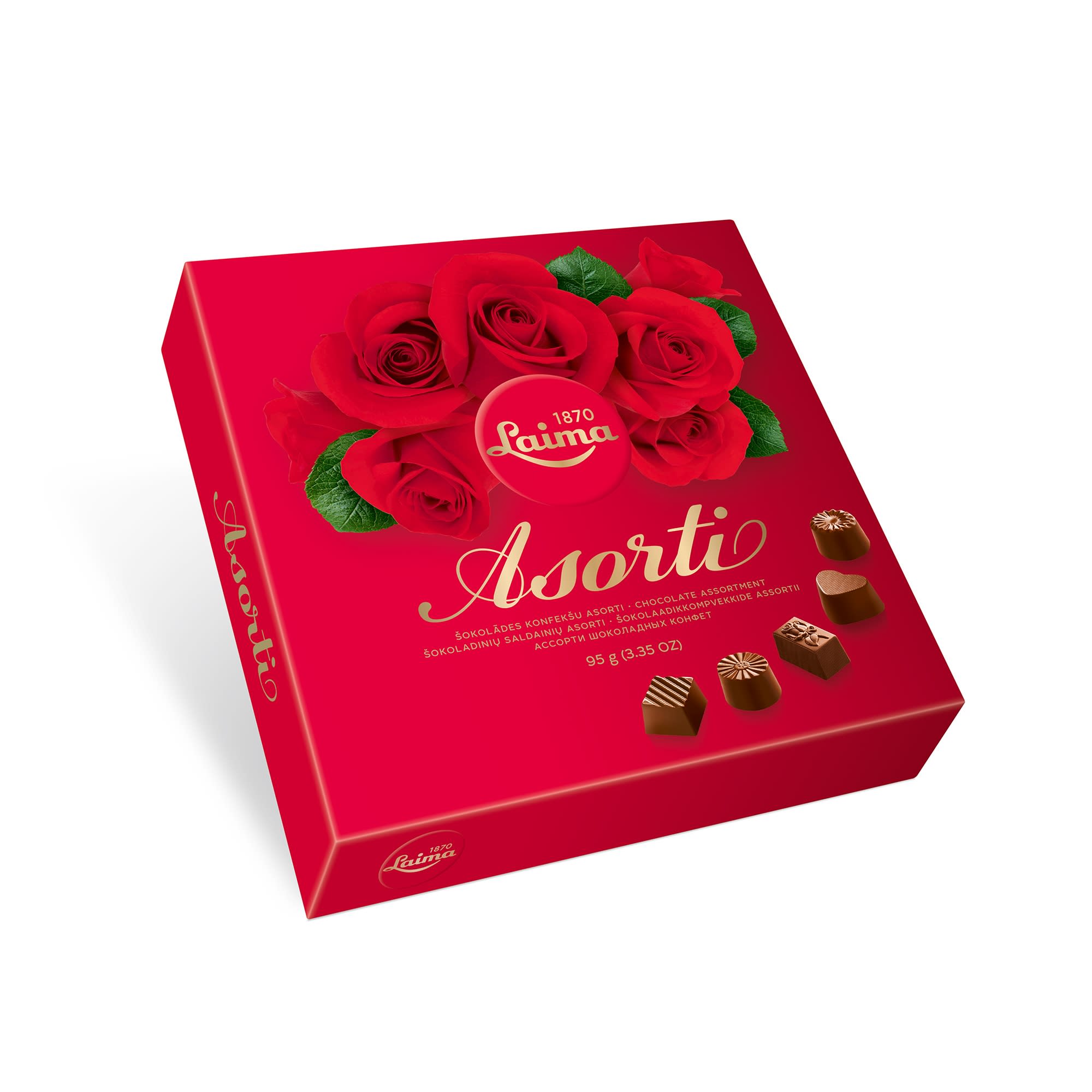 Konfektes Laima šokolādes asorti 95g