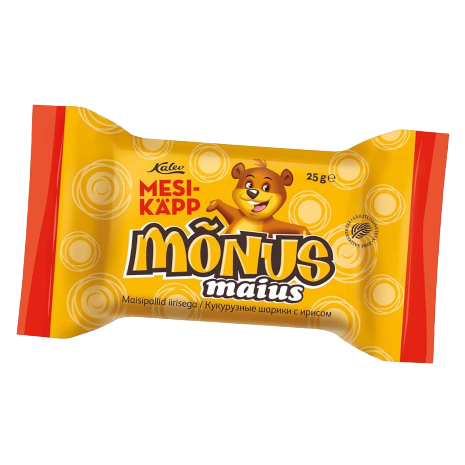 Maisipallid iirisega Mõnus Maius Mesikäpp 25g