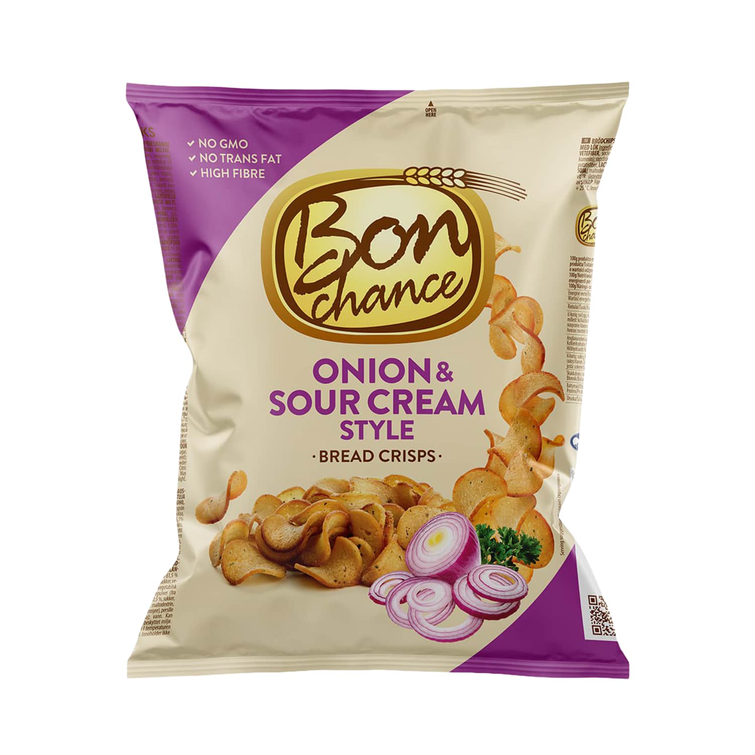 Duonos traškučiai su svog., BON CHANCE, 240g