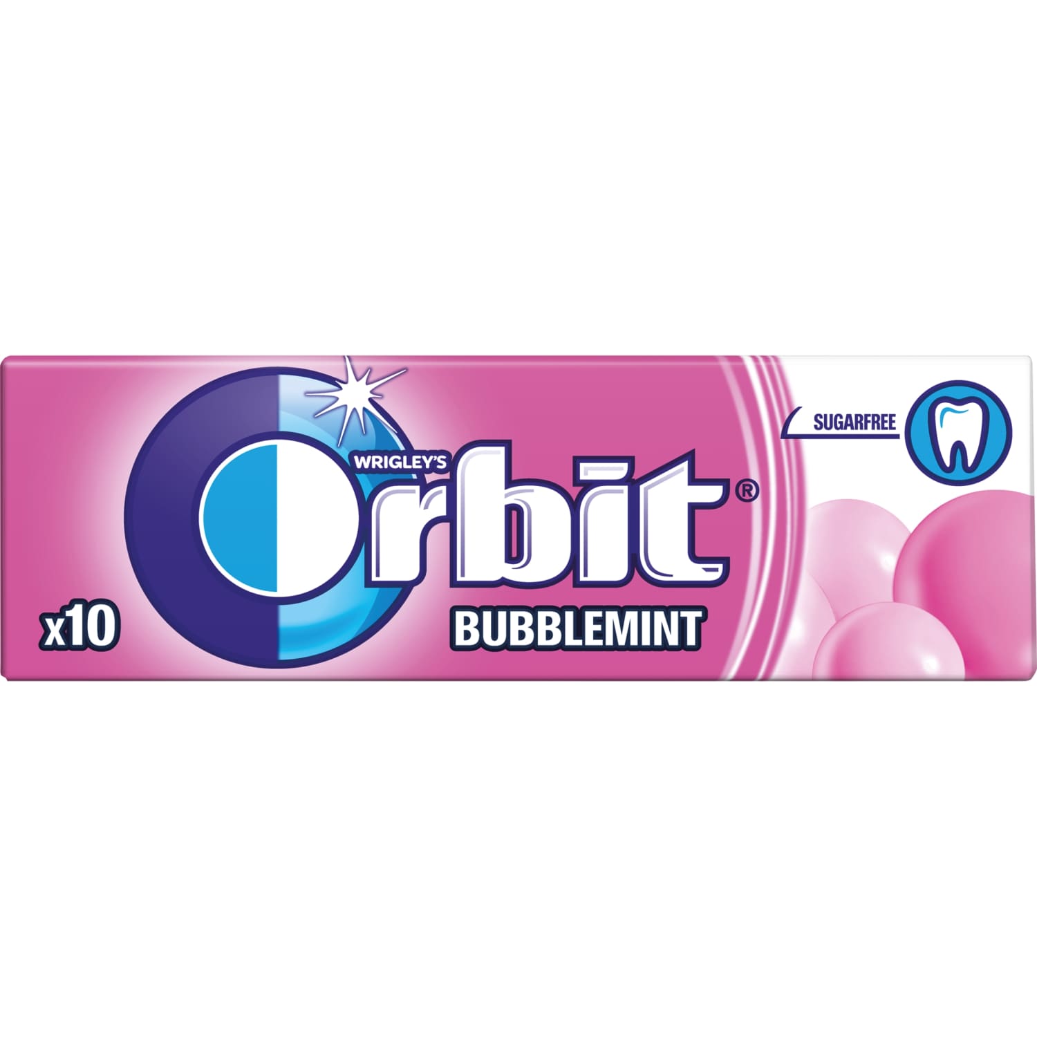 Koš. gumija Orbit Bubblemint ar saldin. 14g