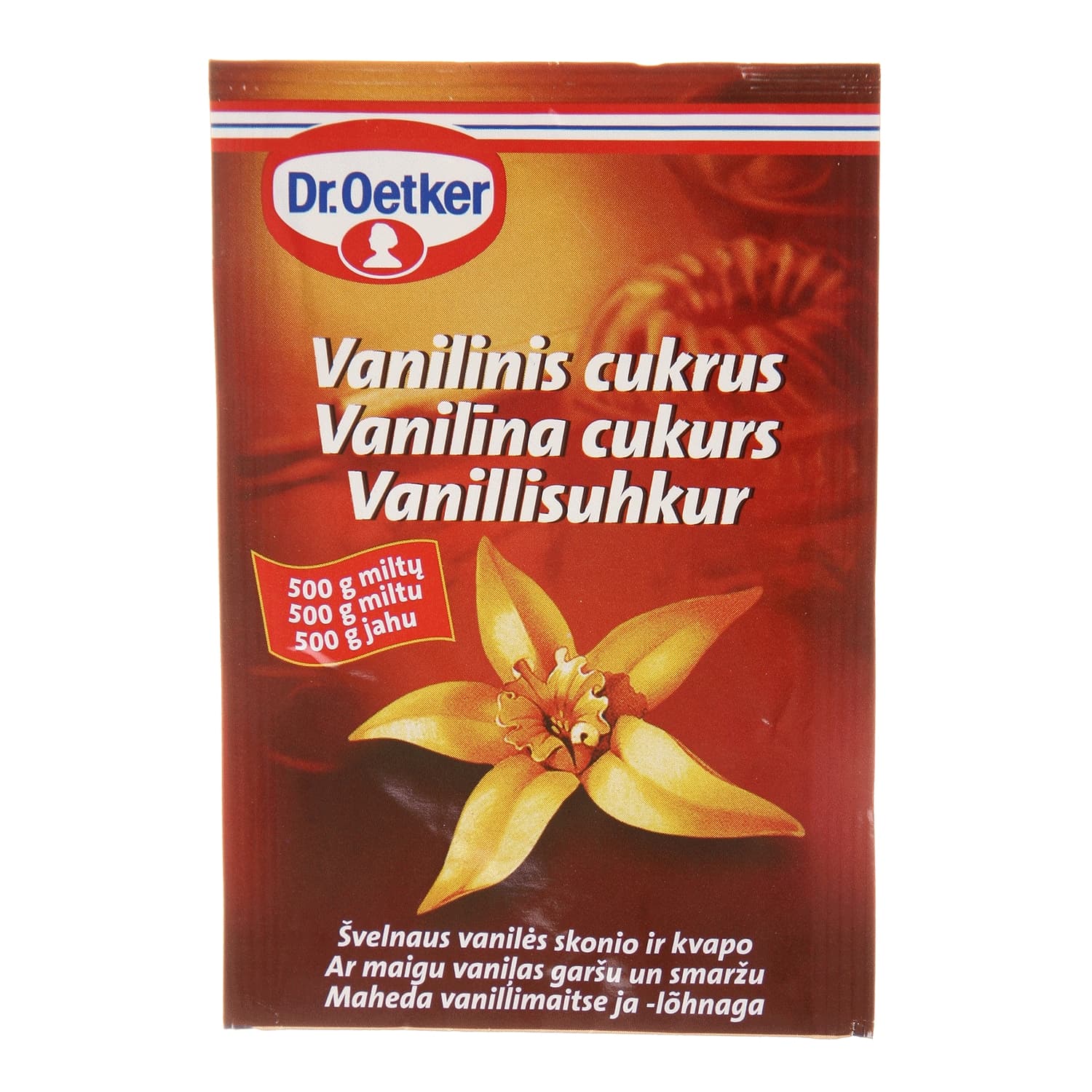 Vanilīna cukurs Dr.Oetker ar vaniļas eks. 8g