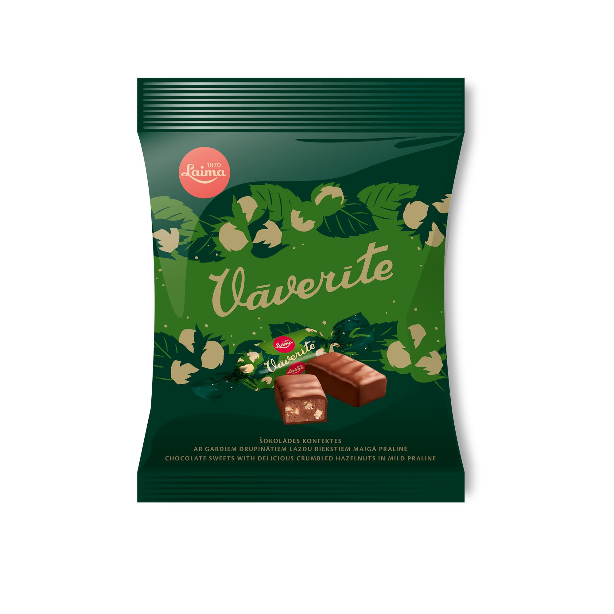 Šokolādes konfektes Vāverīte 160g