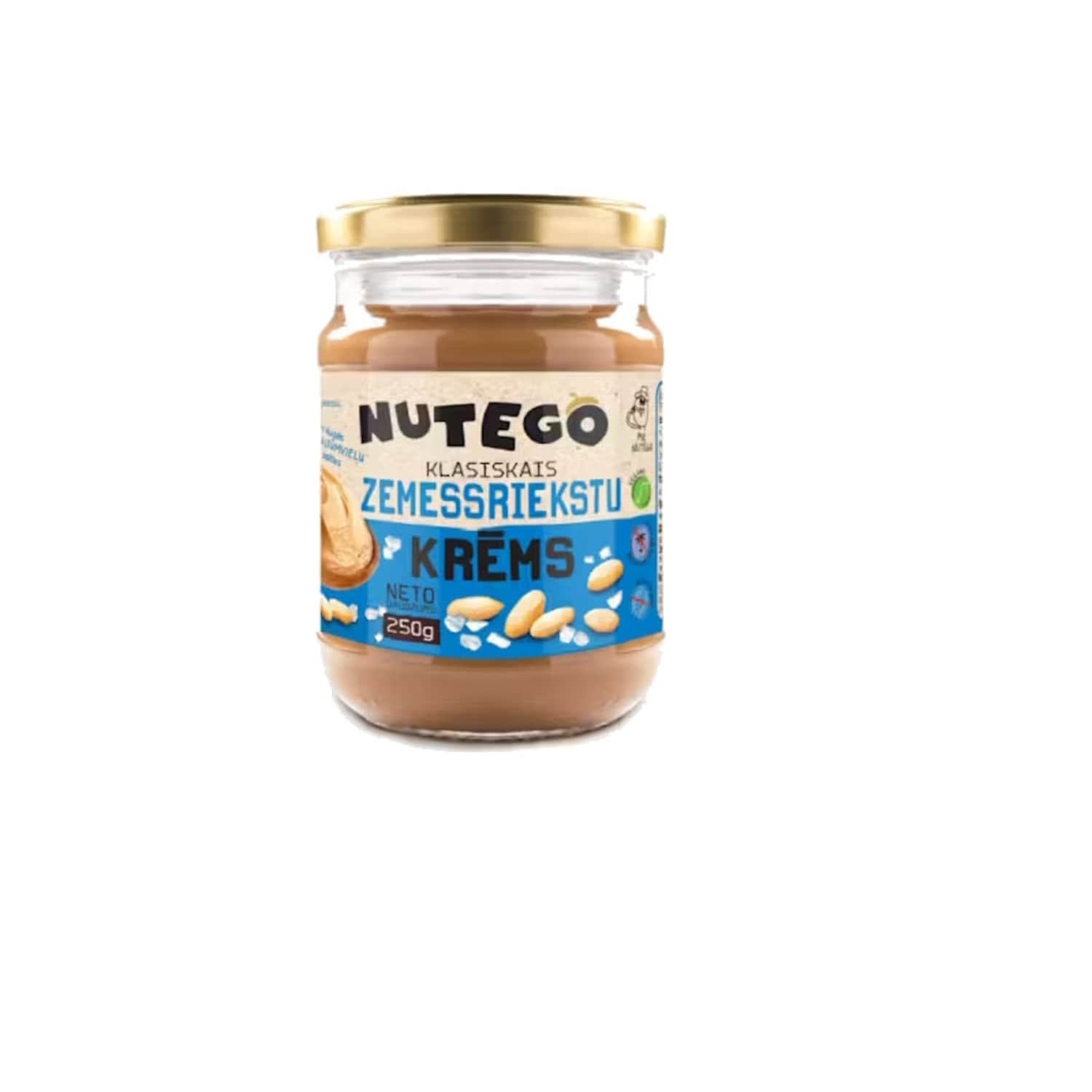 Zemesriekstu sviests Nutego klasiskais 250g