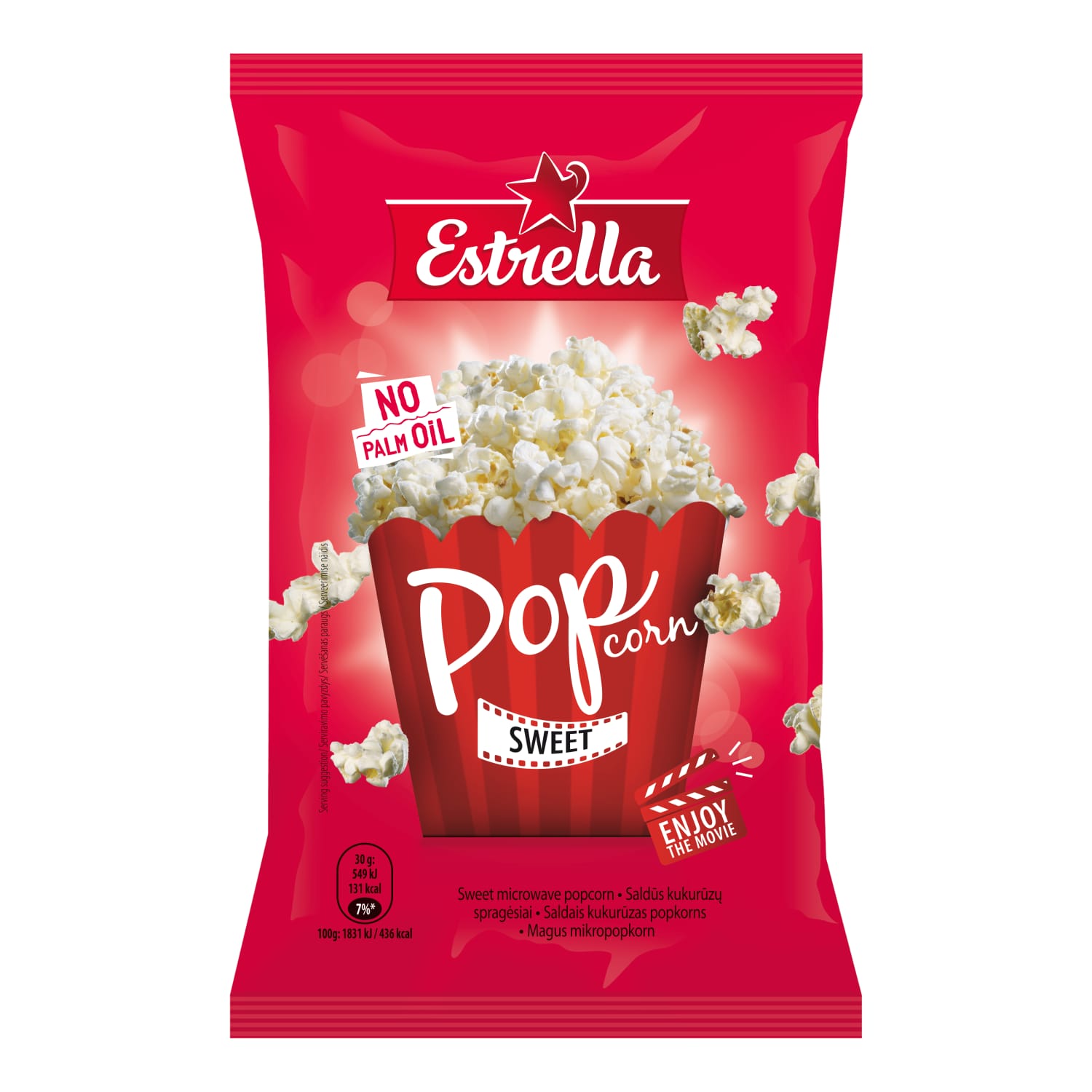 Popkorns kukurūzas saldais 90 g