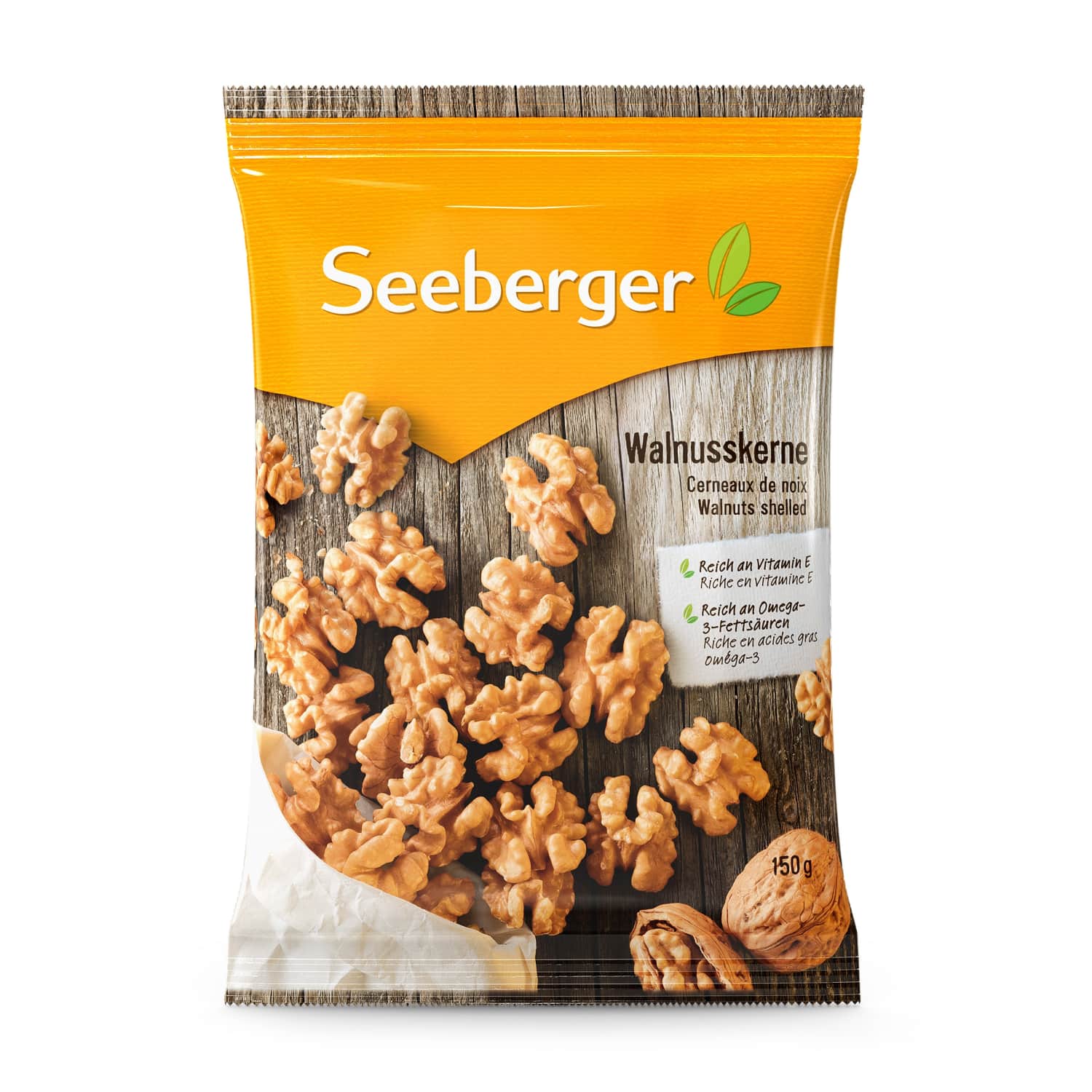 Kooritud kreeka pähklid Seeberger 150g