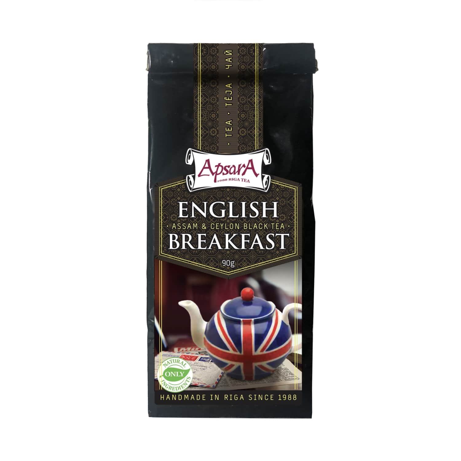 Melnā tēja Apsara Angļu Brokastis 90g