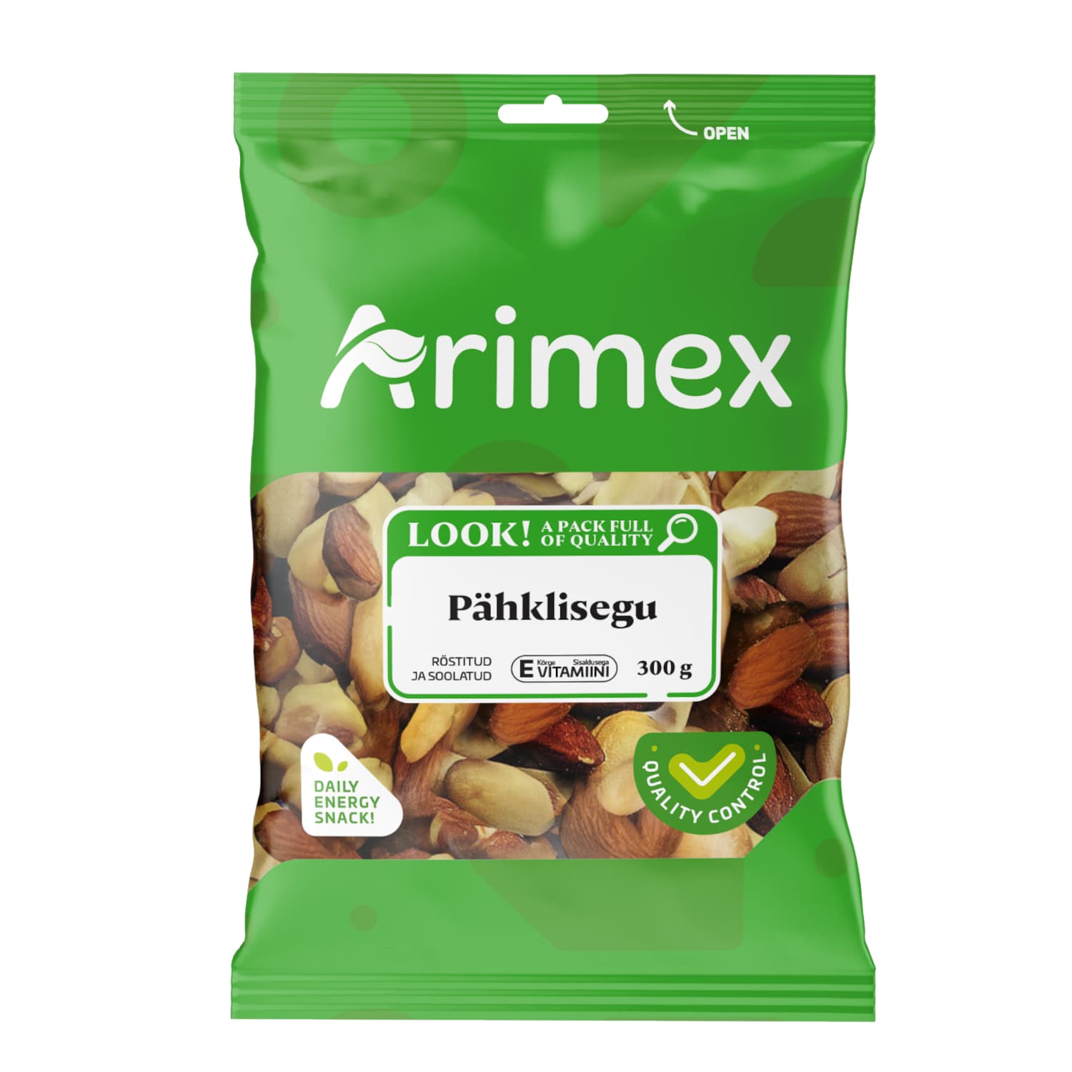 Extra kvaliteediga pähklite segu 300g