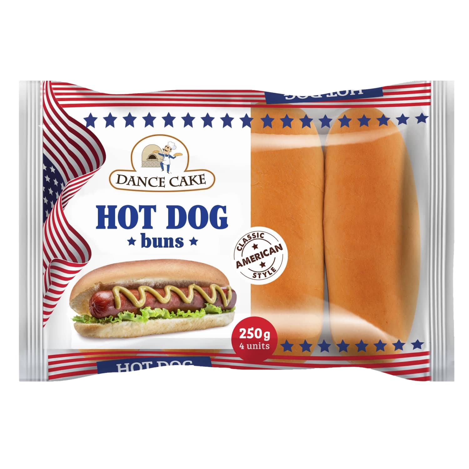 Saiad Hot dogi Dance Cake 250g