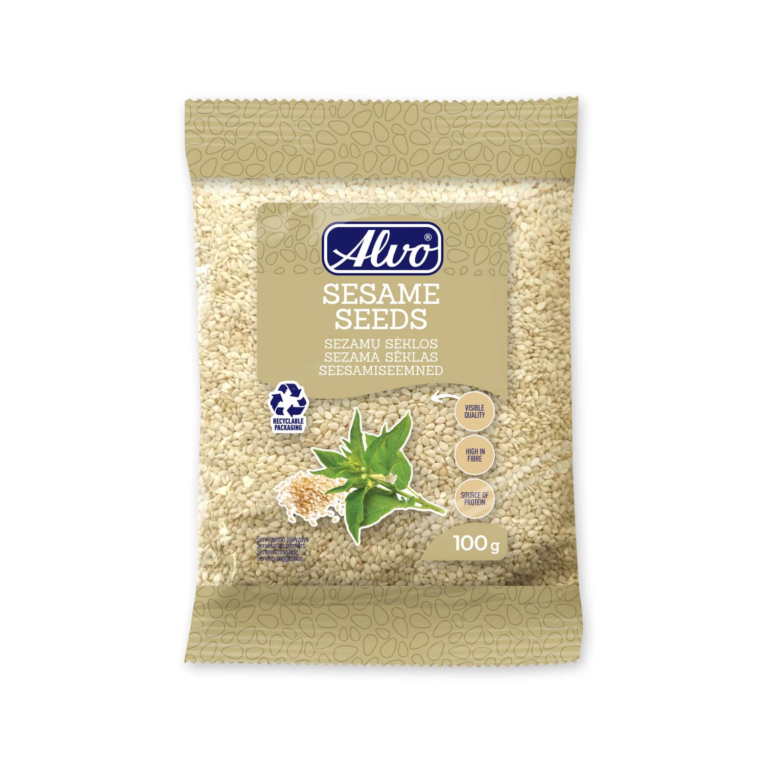 Seesamiseemned Alvo 100g