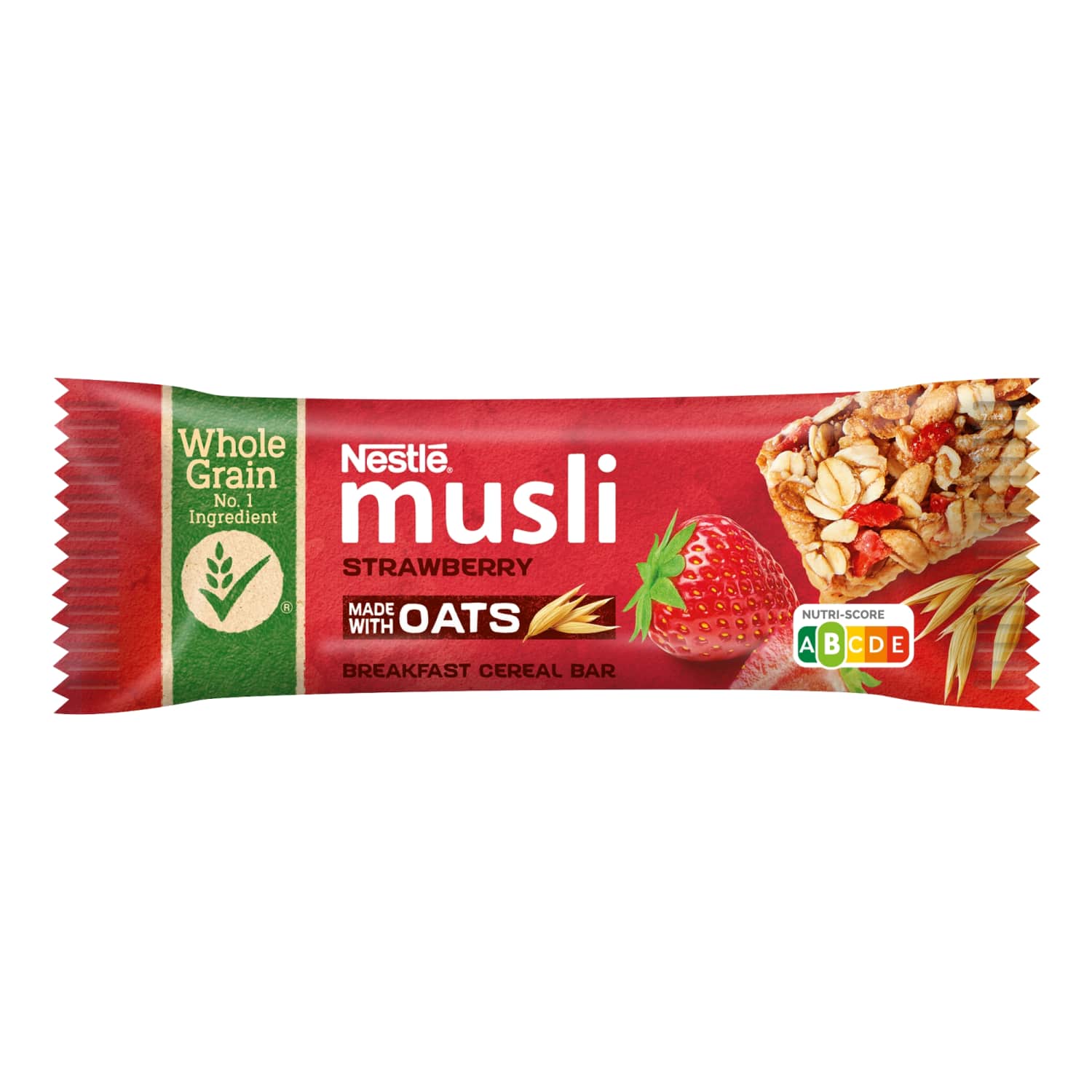 Musli batoniņš Nestle zemeņu 35g