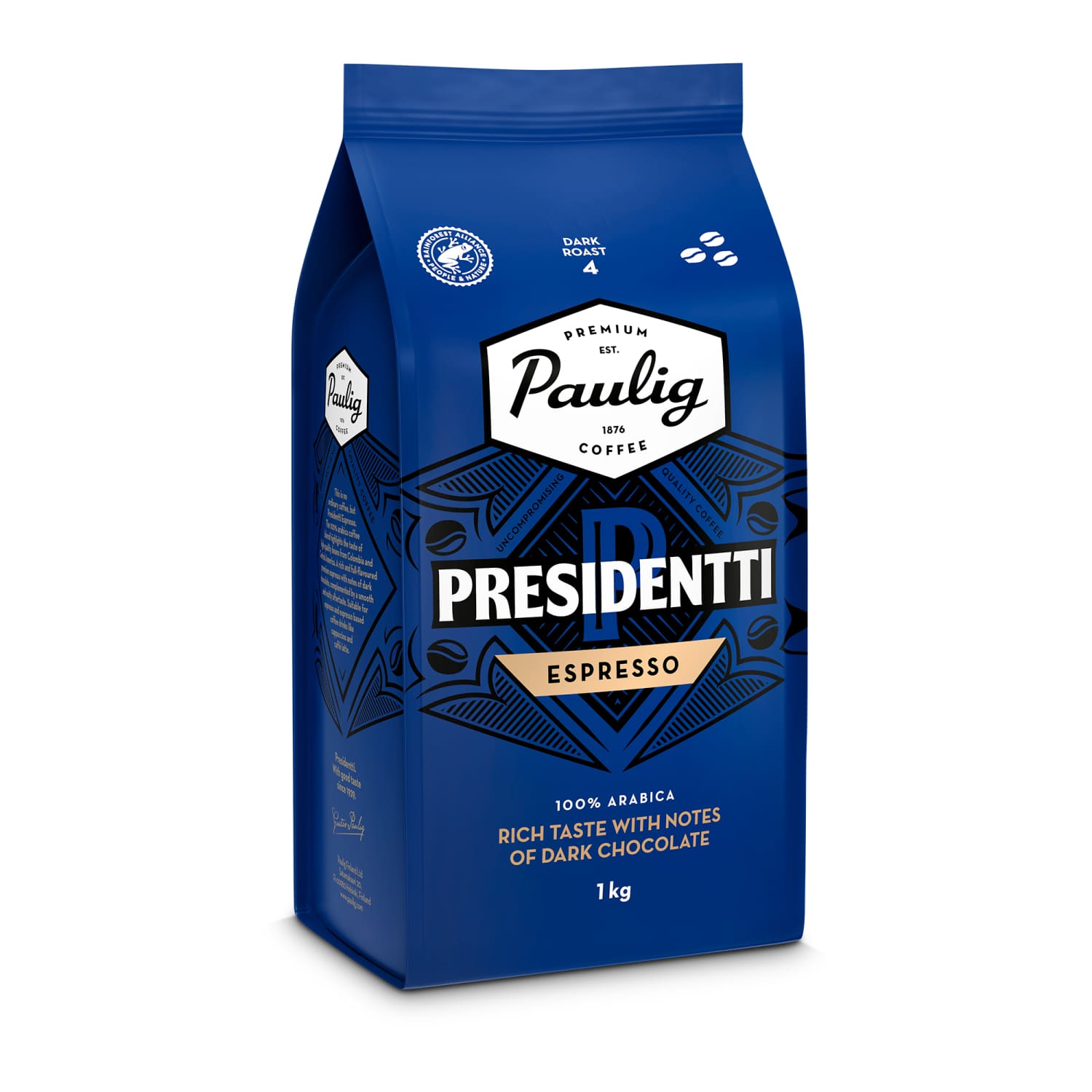 Kohvioad espresso Paulig Presidentti 1kg