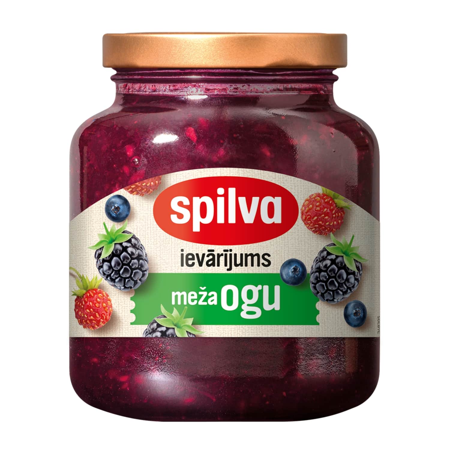 Ievārījums Spilva meža ogu 380g