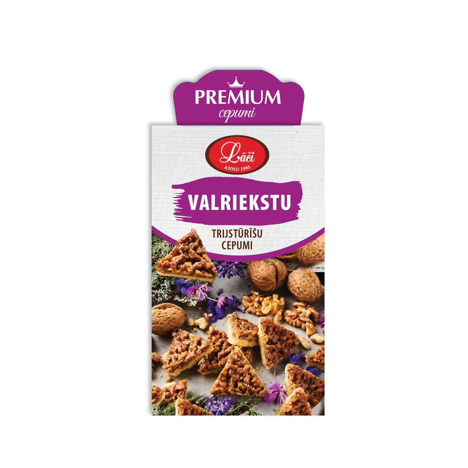 Cepumi Lāči valriekstu trijstūrīši 150g