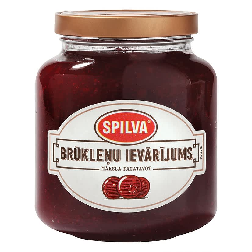 Ievārījums Spilva brūkleņu 380g