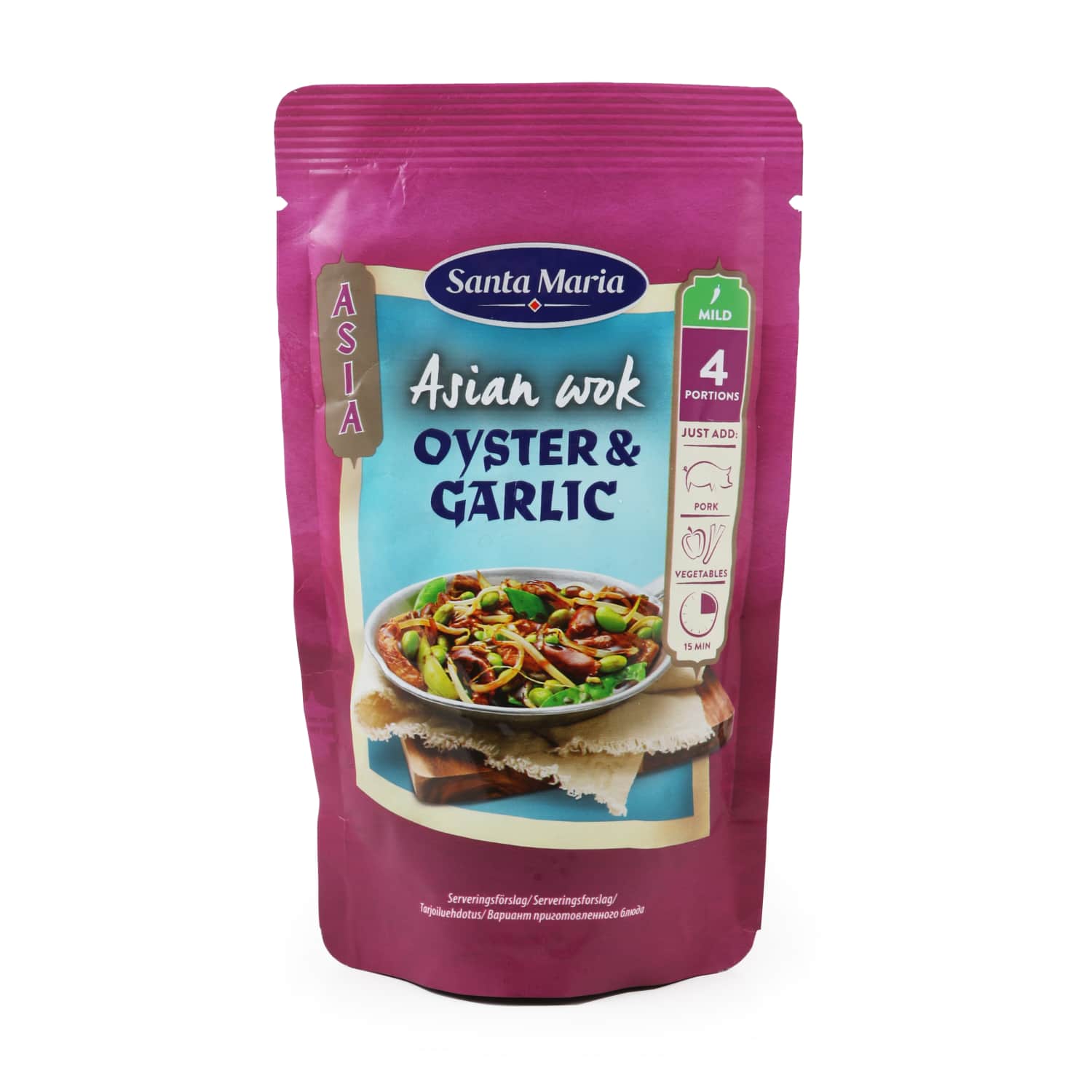 Mērce Santa Maria garneļu, ķiploku garš. 150g
