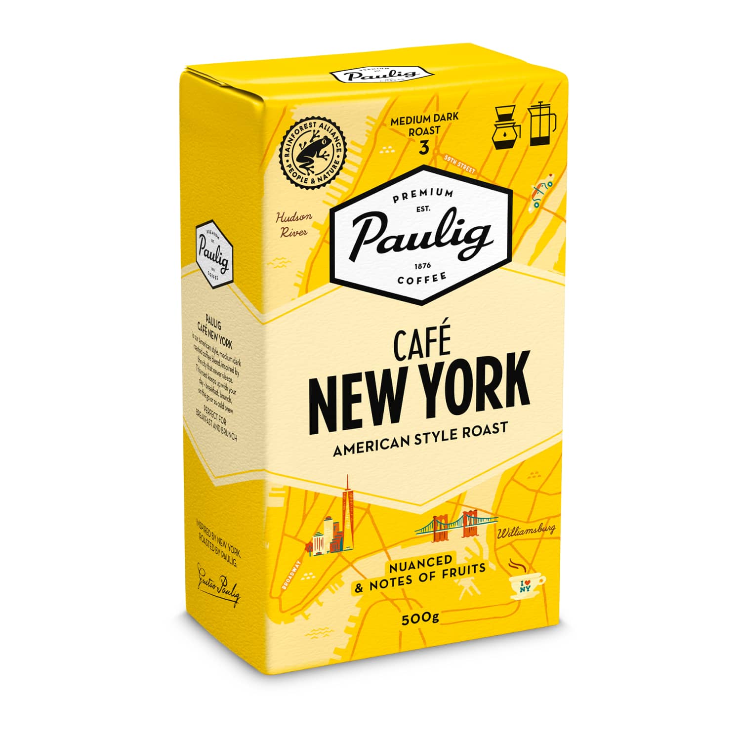 Jahv.kohv Paulig Cafe New York 500g