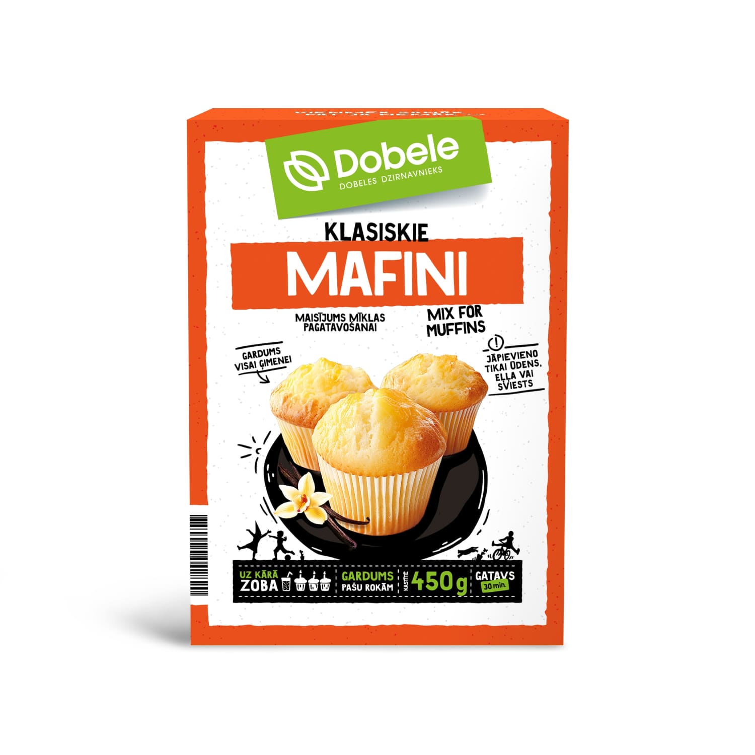 Miltu maisījums Dobele mafini 450g