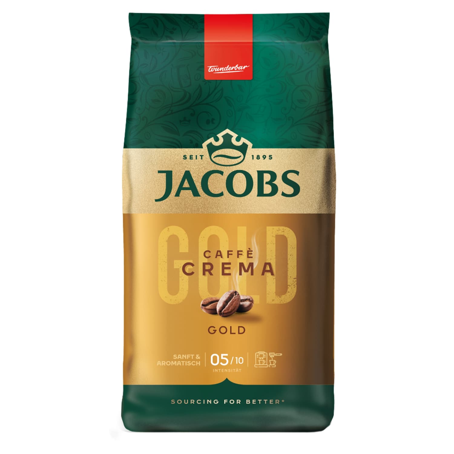 Kafijas pupiņas Jacobs crema beans 1kg