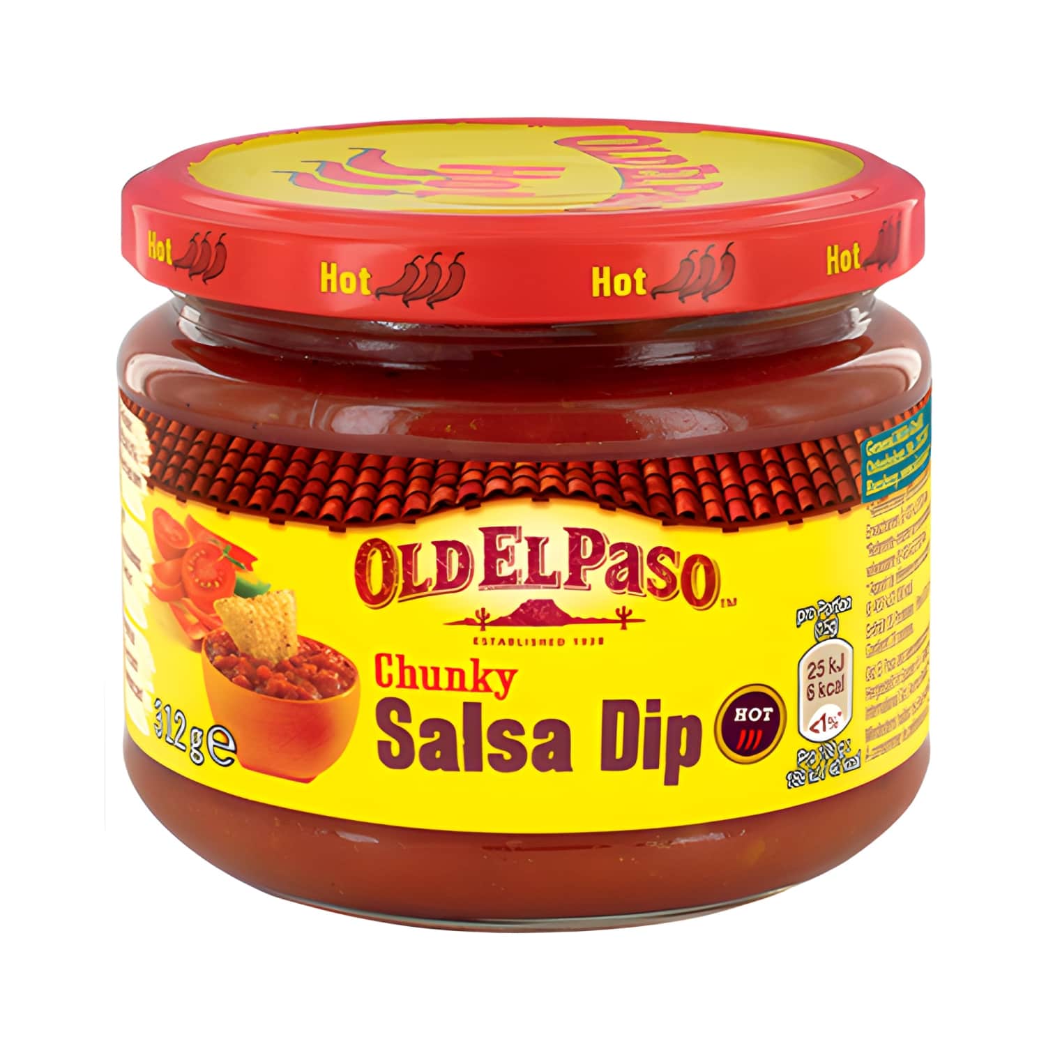Mērce Old El Paso Chunky Salsa pikantā 312g