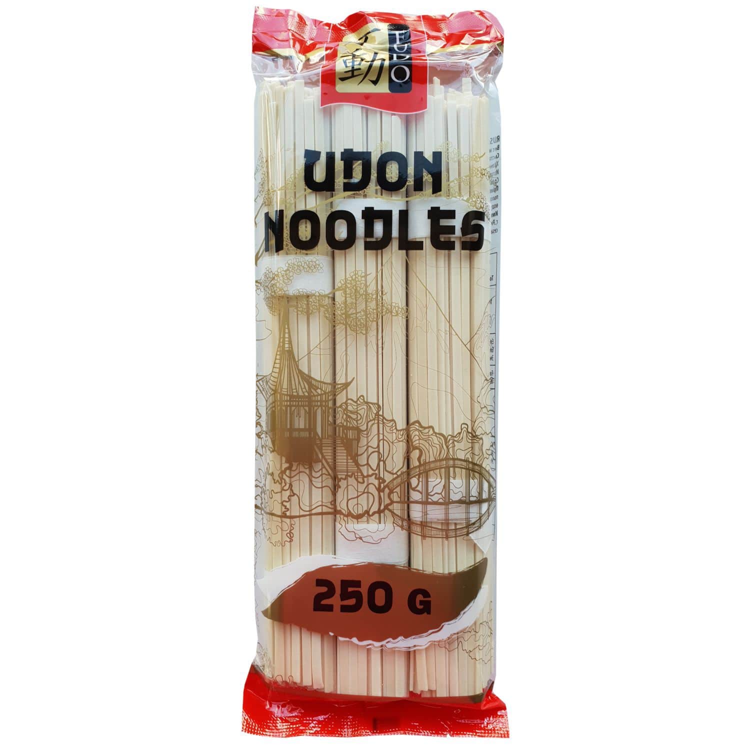 Nūdeles Fudo Udon kviešu 250g