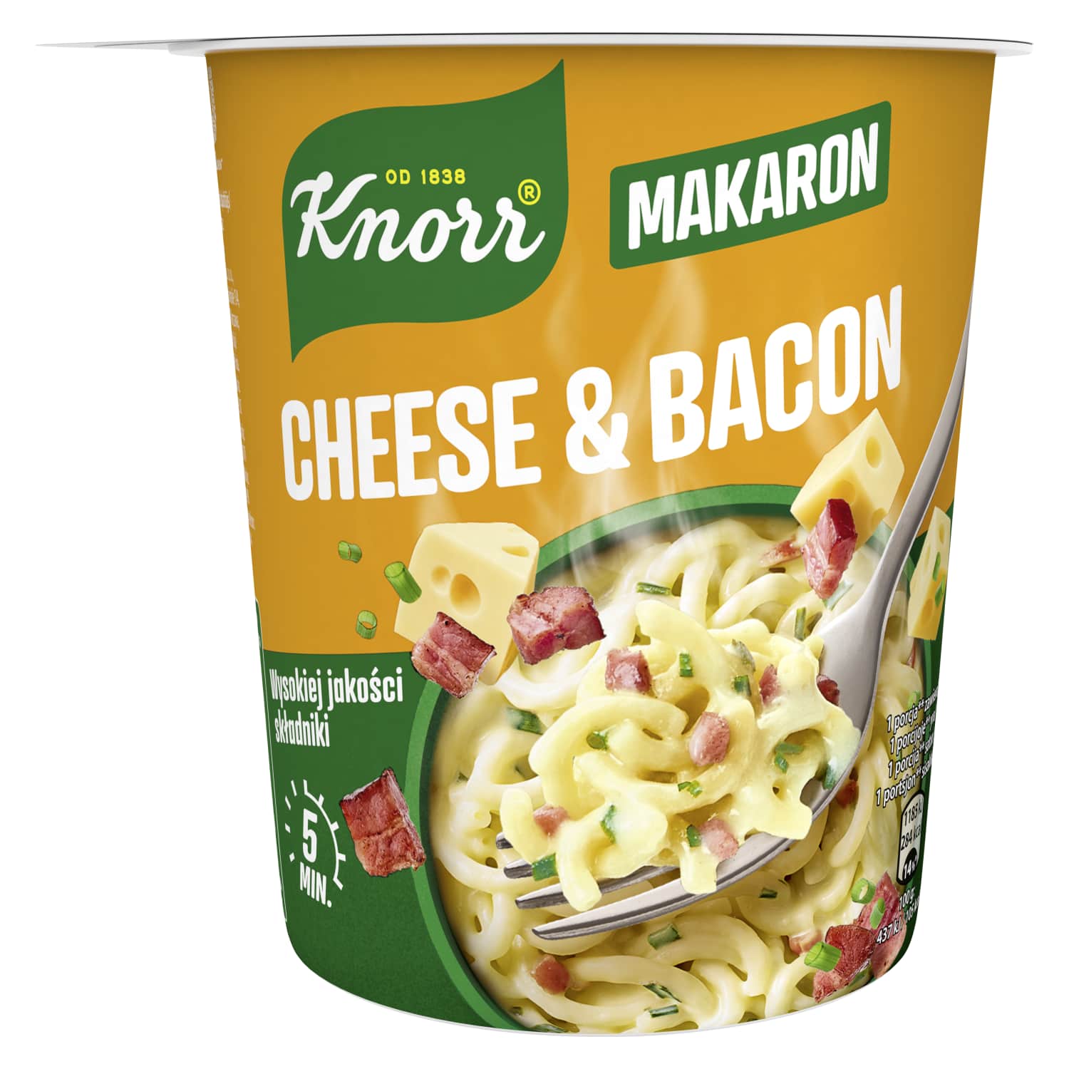 Topsiroog spagetid peekoni&juustuga Knorr 71g