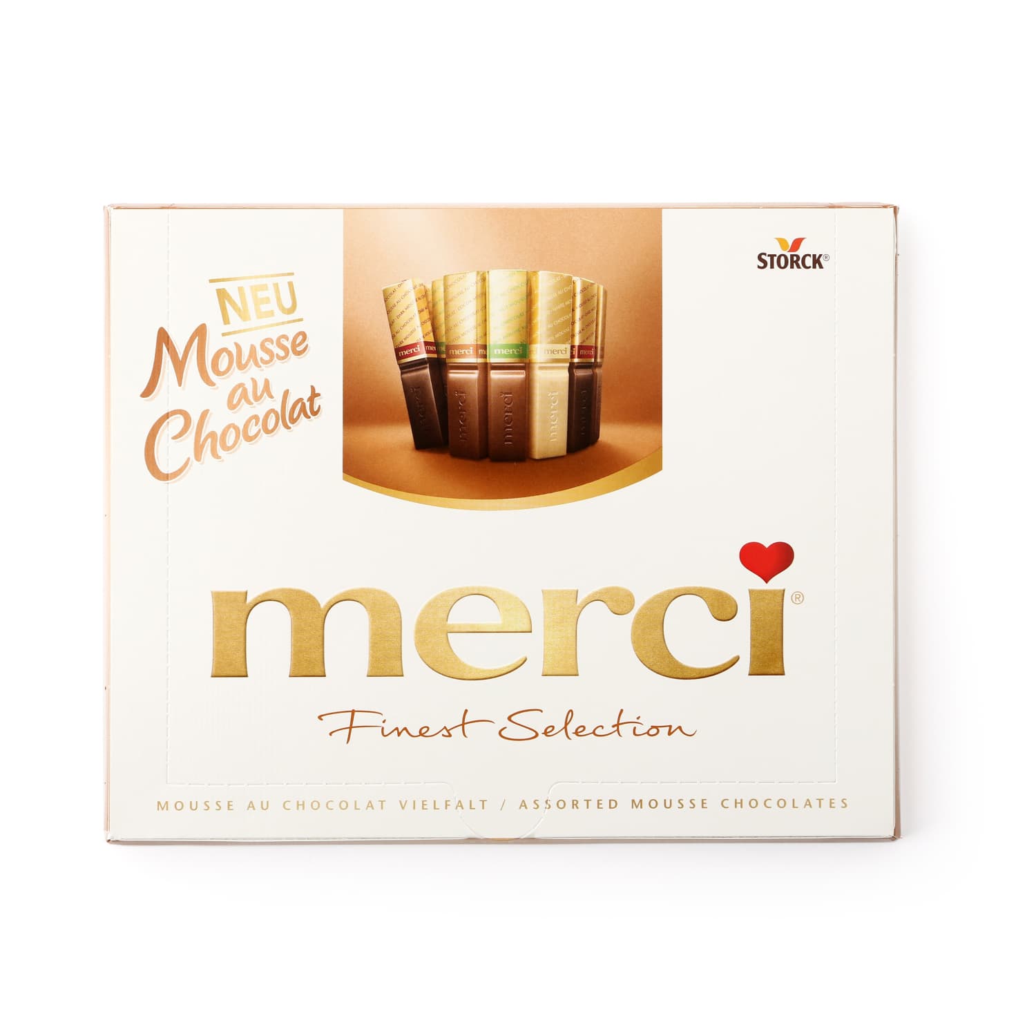 Šokolādes konfektes Merci mousse izlase 210g