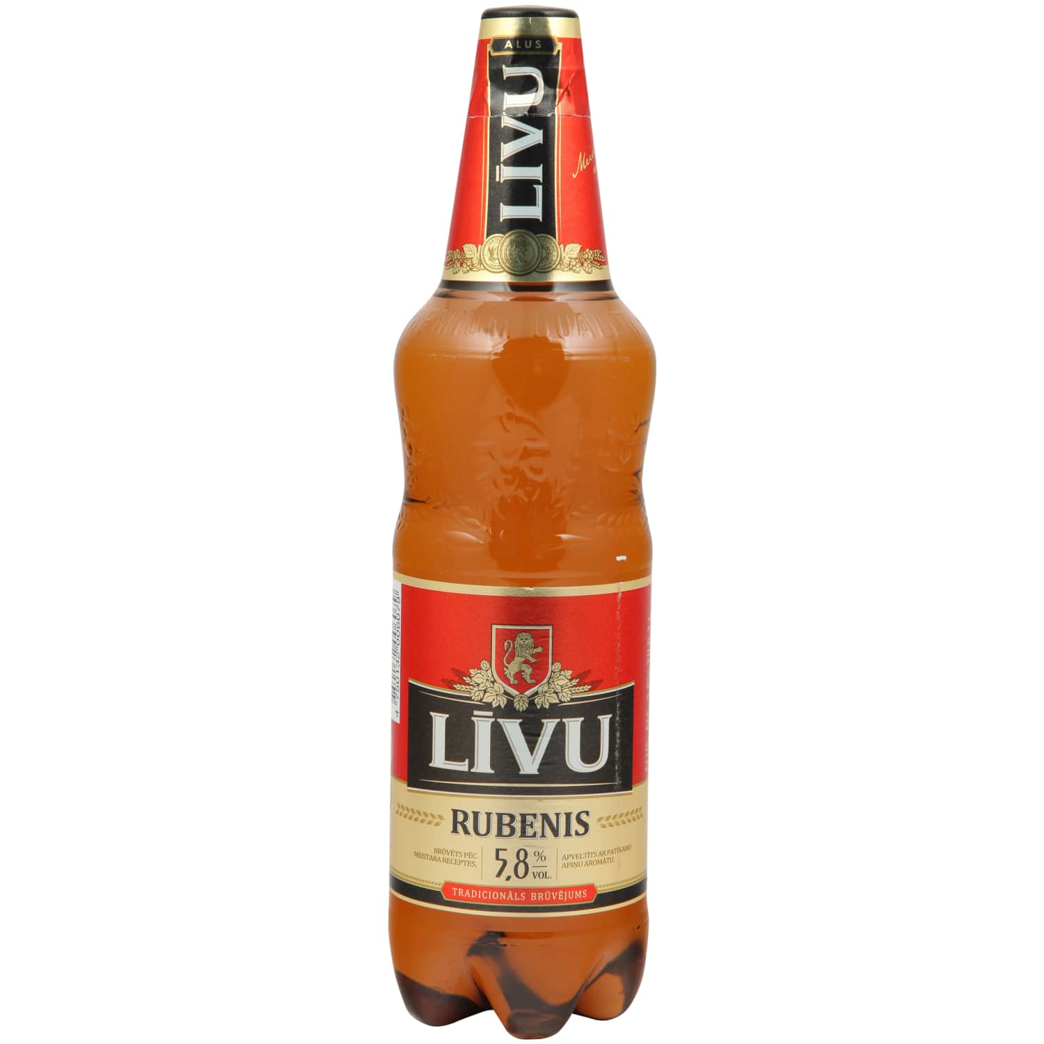 Alus Līvu rubenis 5,8% 1l