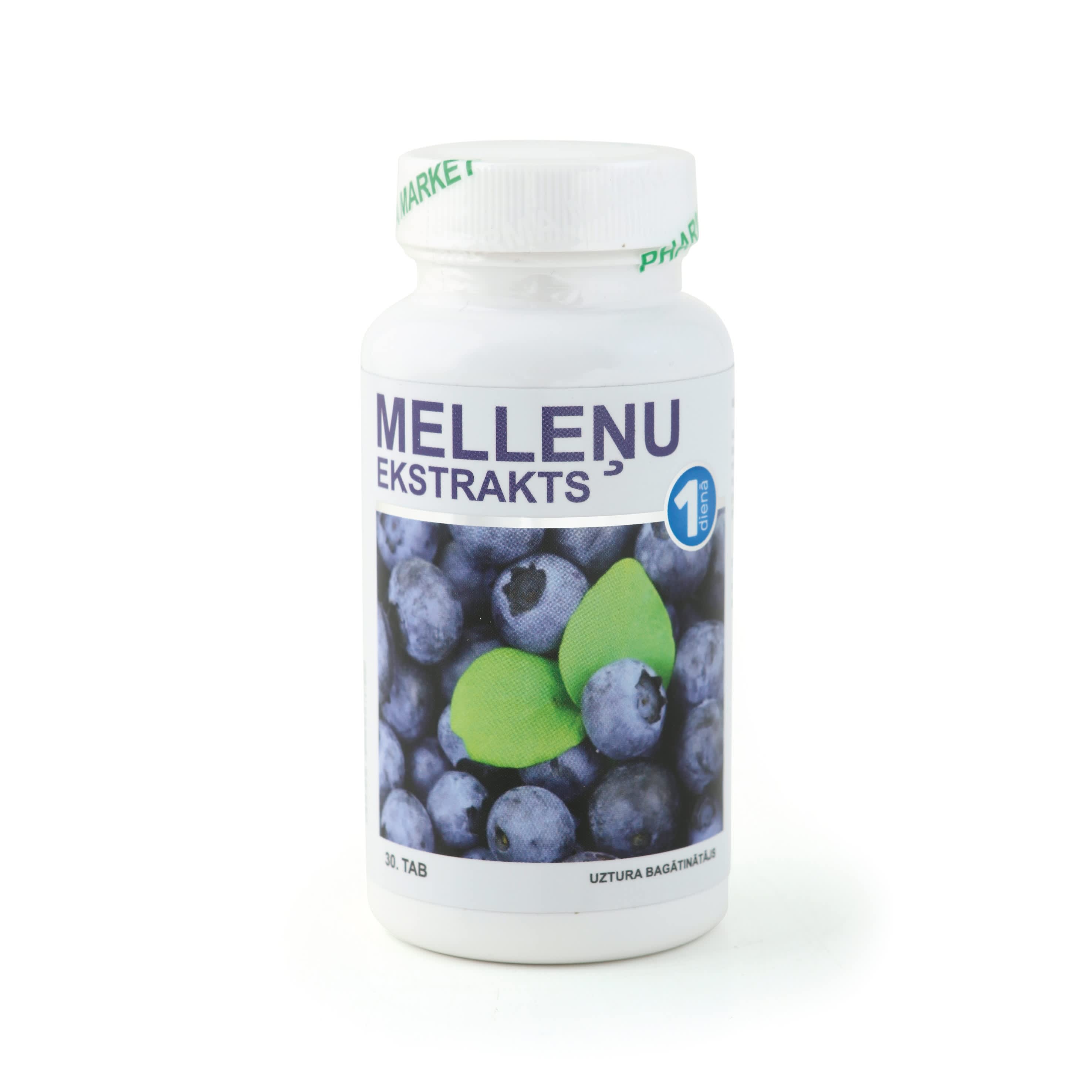 Melleņu ekstrakts 60mg