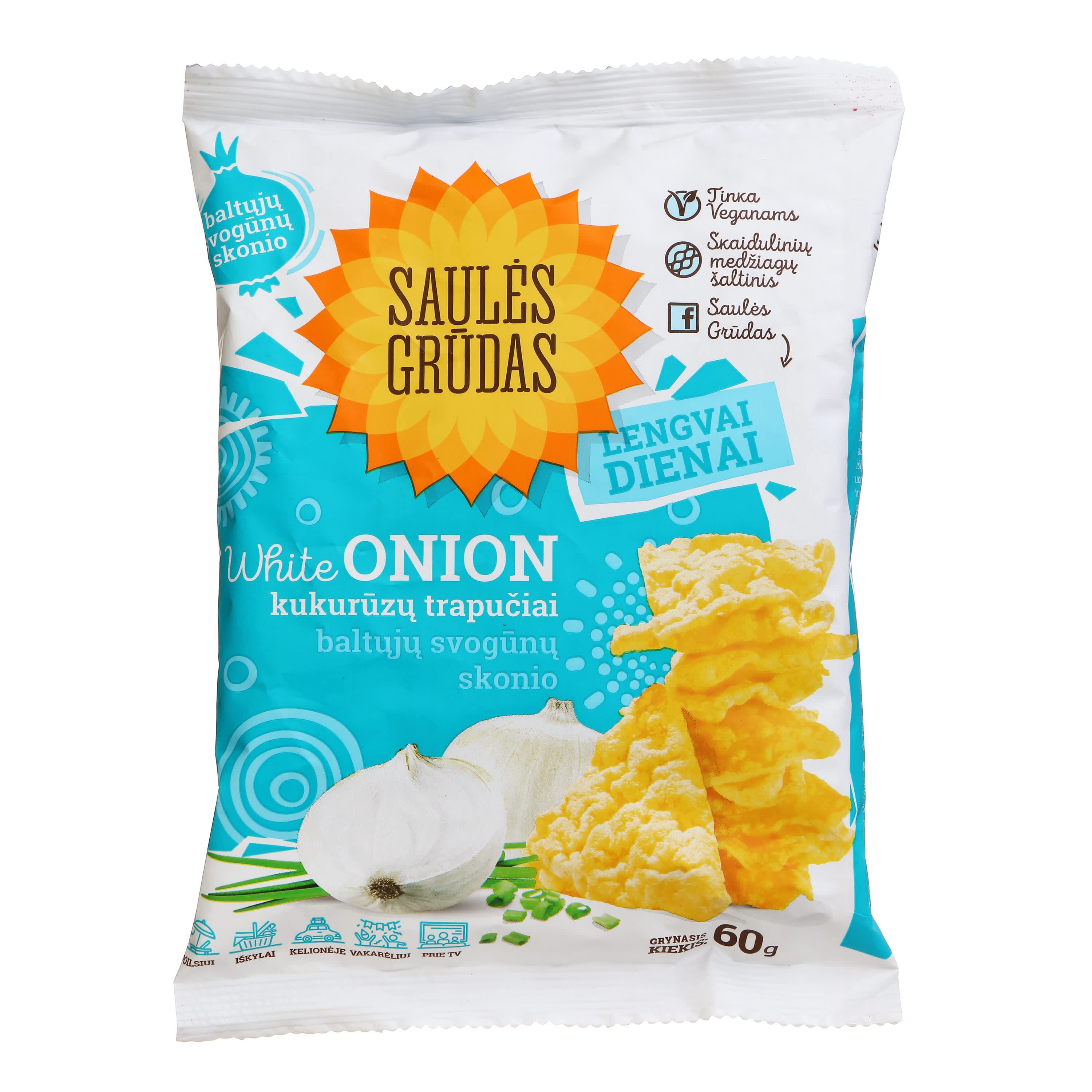 Kukurūzų trap.balt.svogūnų sk. SG, 60 g