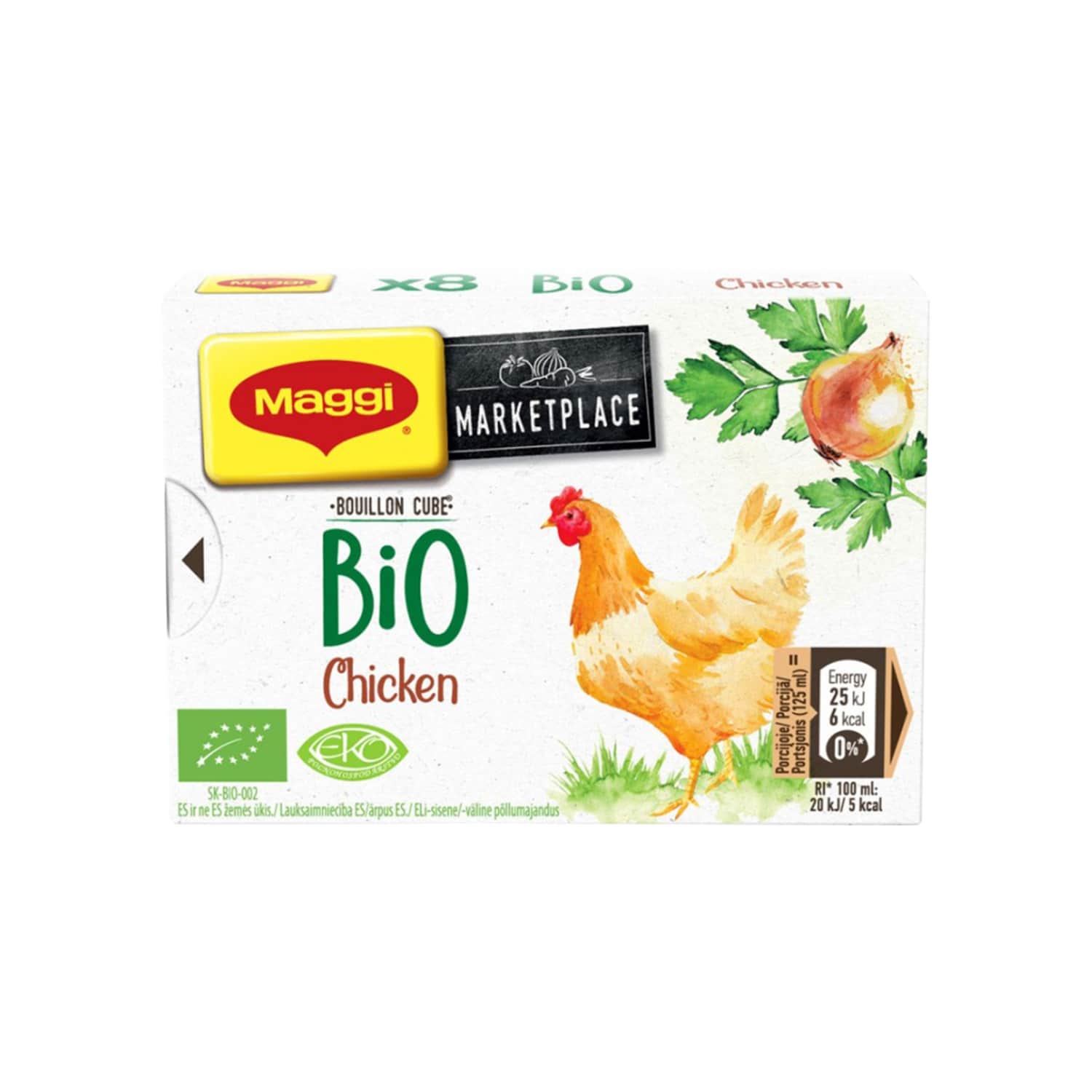 Buljons Maggi vistas gaļas BIO 80g