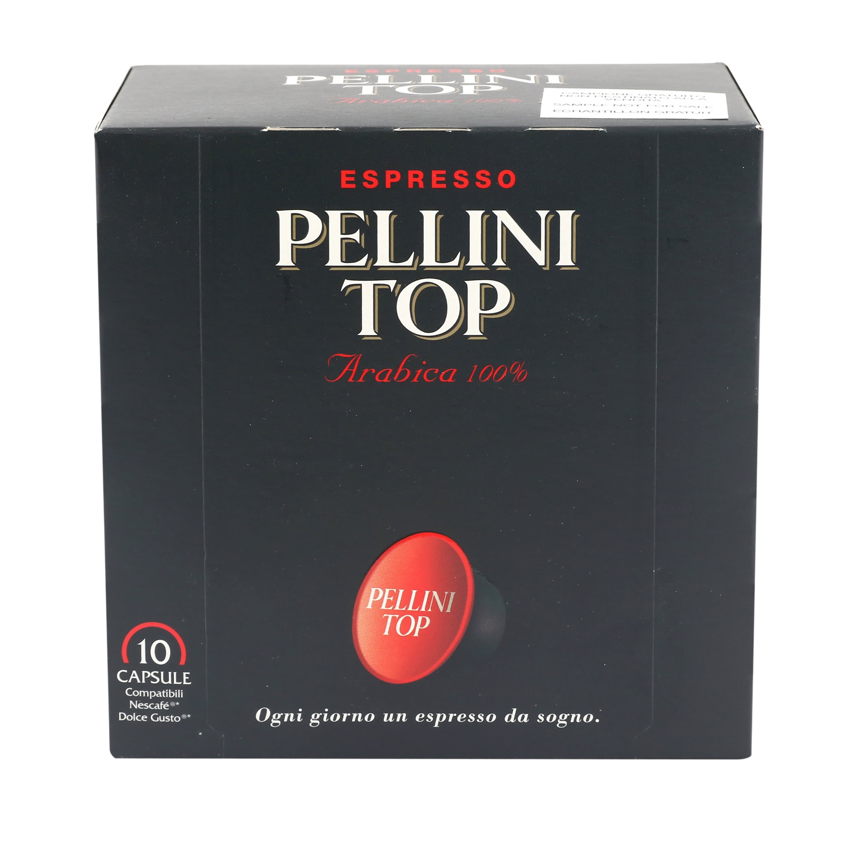 Kaf. kapsulas Pellini Top Dolce Gusto 10x7,5g