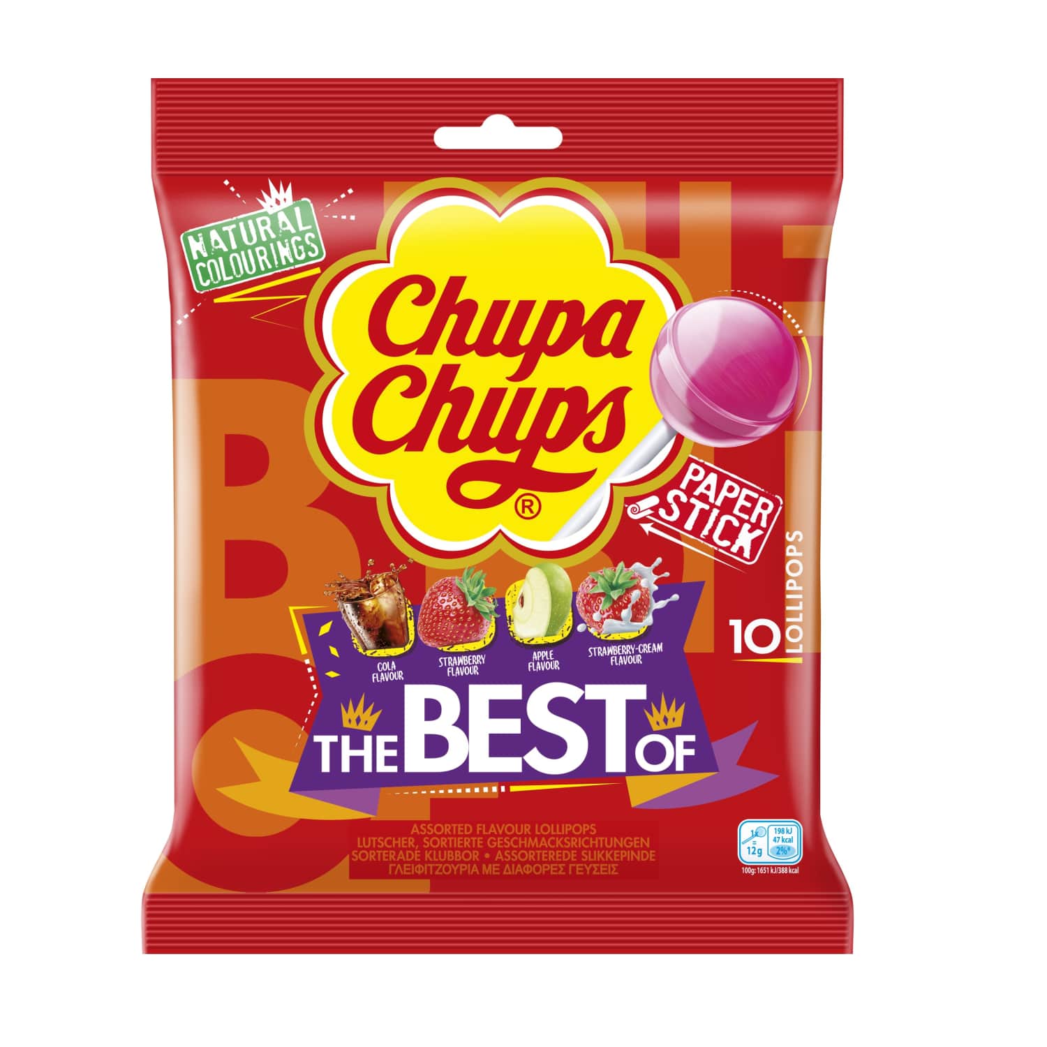 Pul.kommid kotis The Best Of Chupa Chups 120g