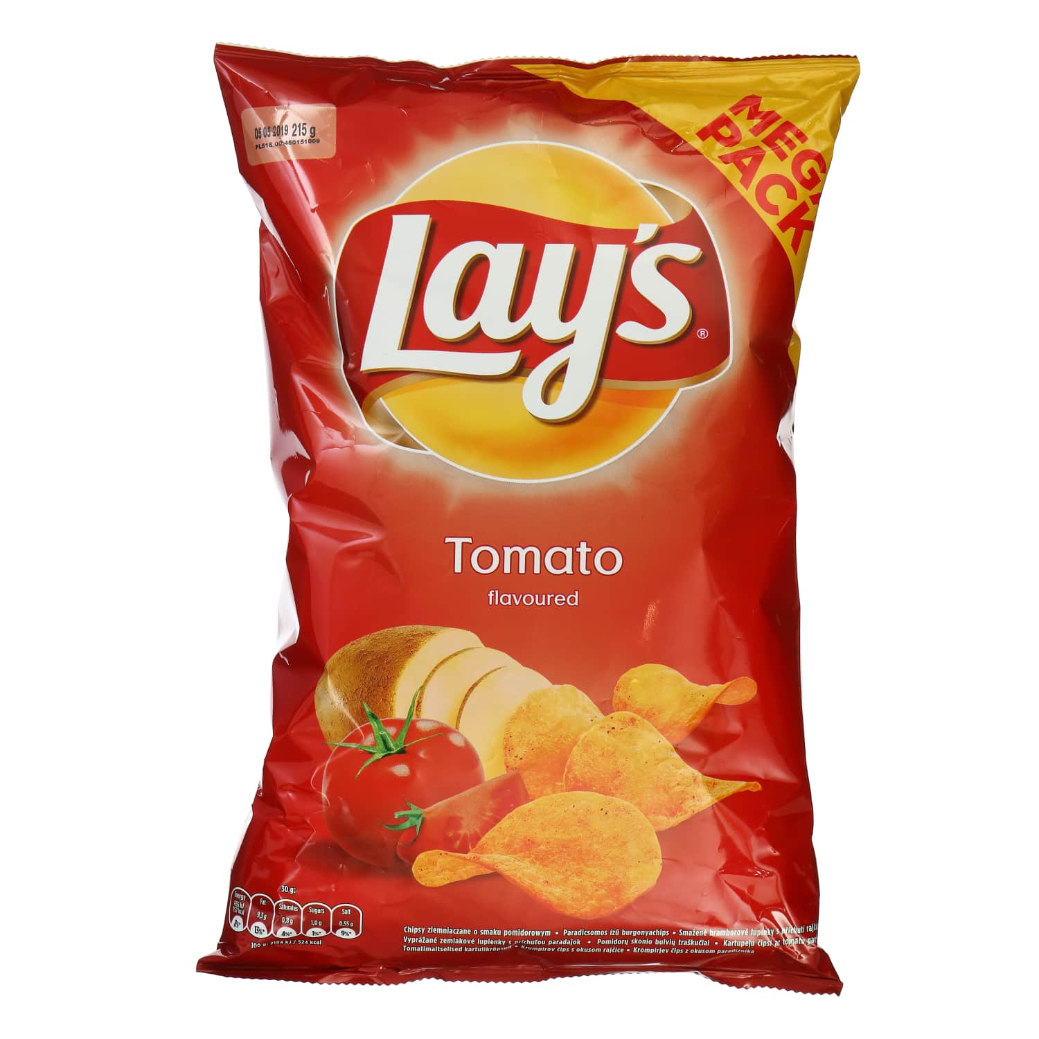 Kartupeļu čipsi Lay's ar tomātu g. 200g