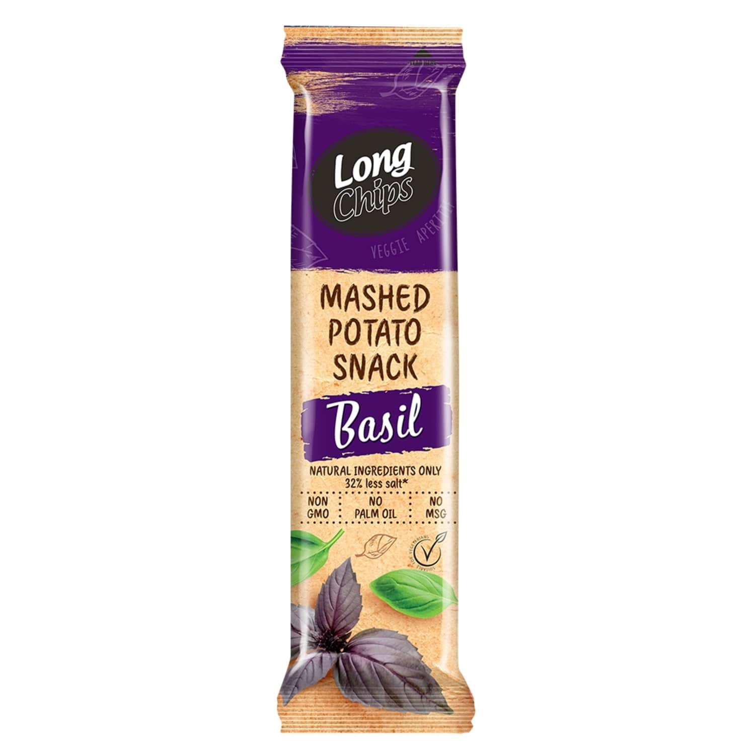 Uzkoda Longchips kart. ar baziliku 75g