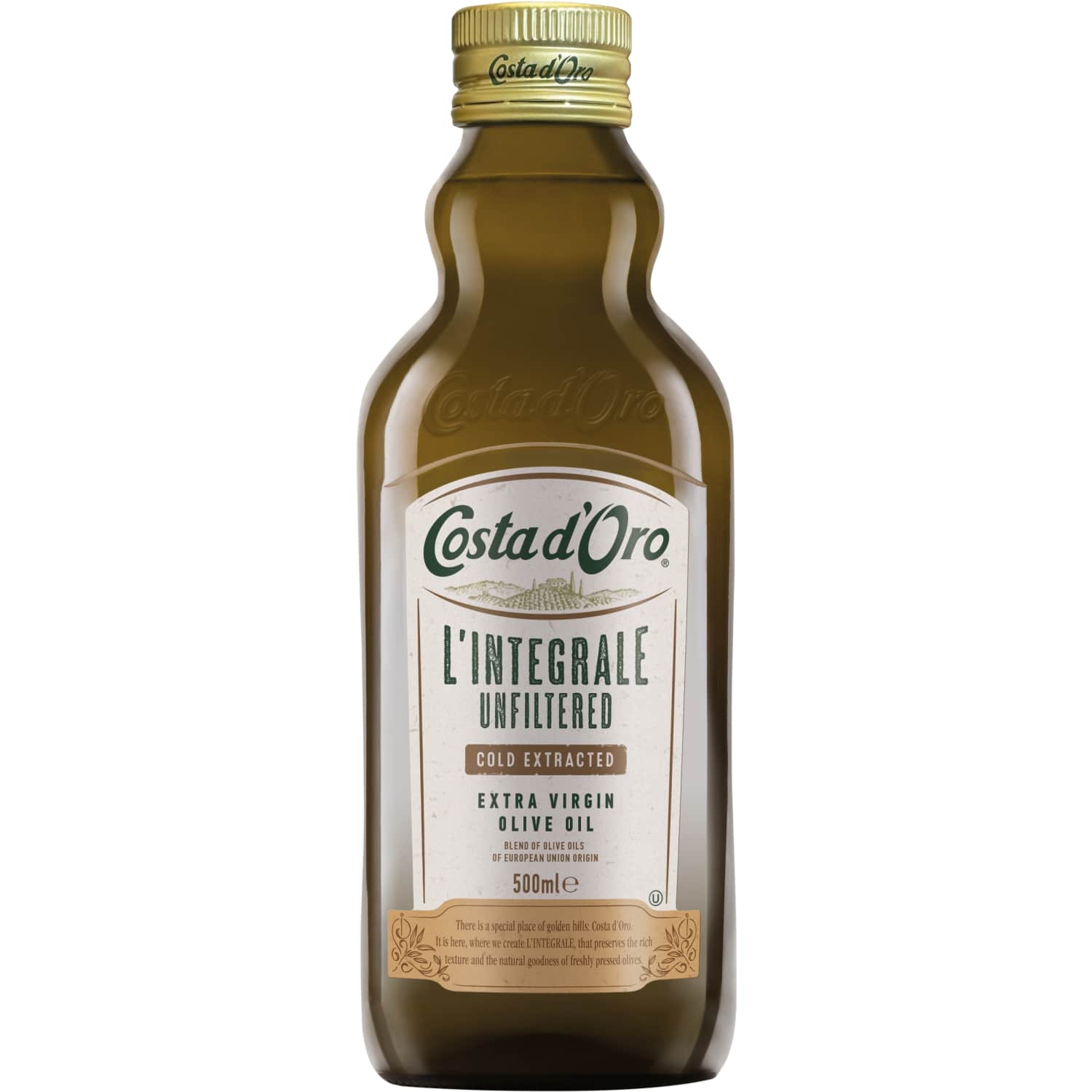 Olīveļļa Costa d'Oro nefiltrēta e.v. 500ml