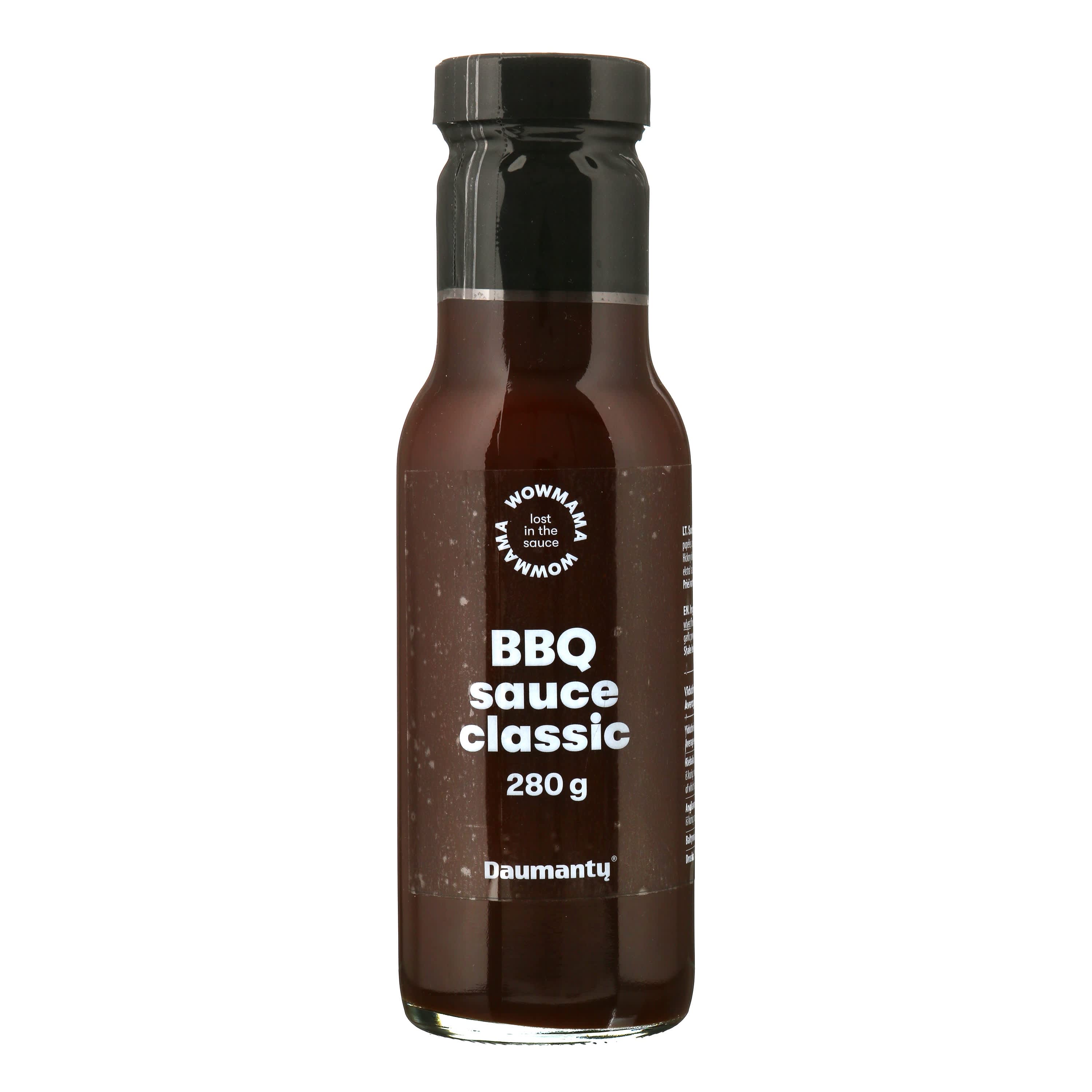 Klasikinio skonio BBQ padažas WOWMAMA, 280g