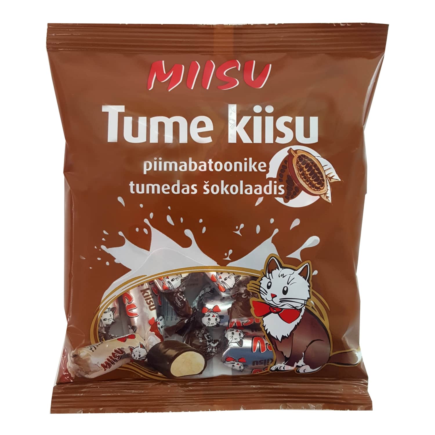 Piimabatoonike Tume kiisu Miisu 150g