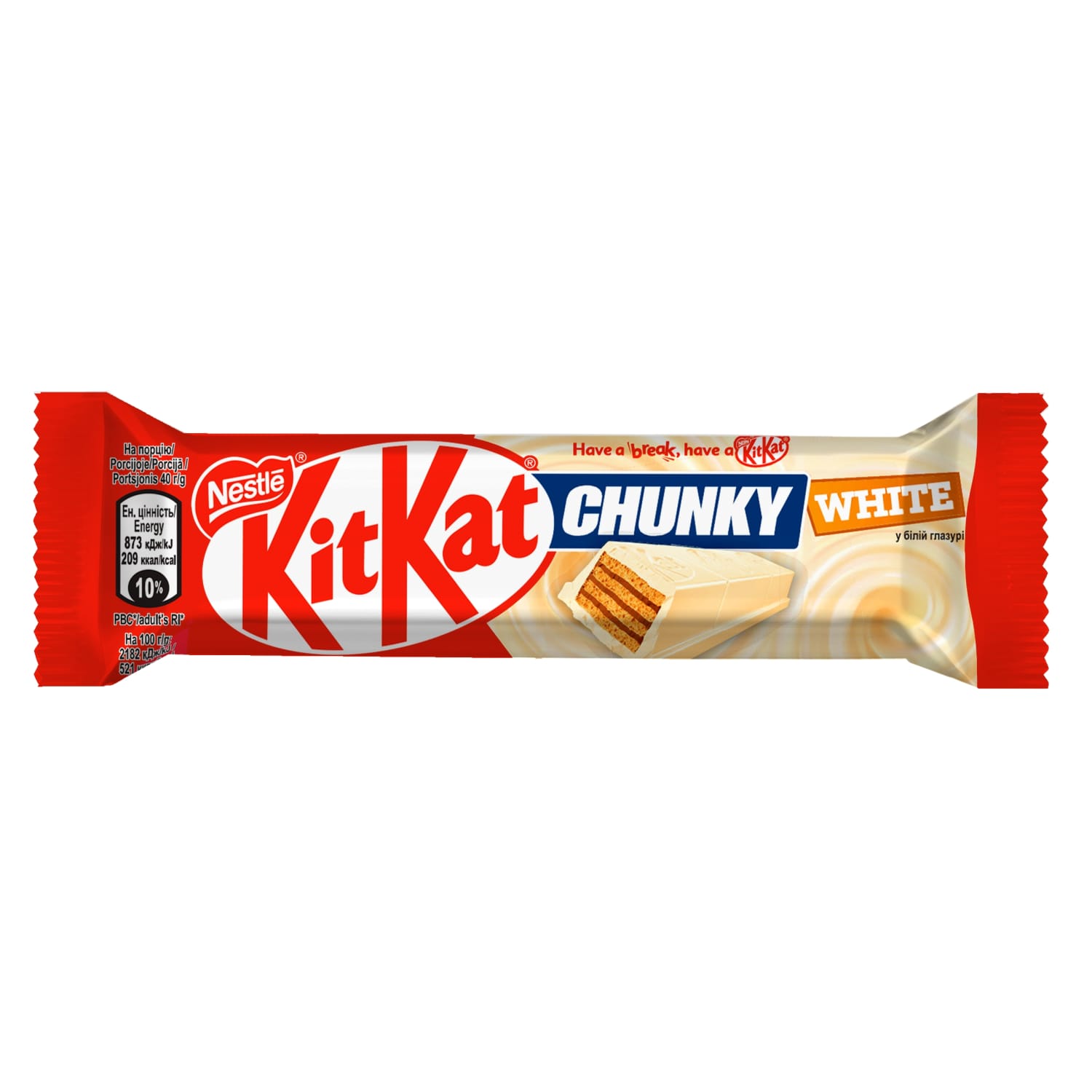 Batoniņš Kit Kat Chunky white 40g