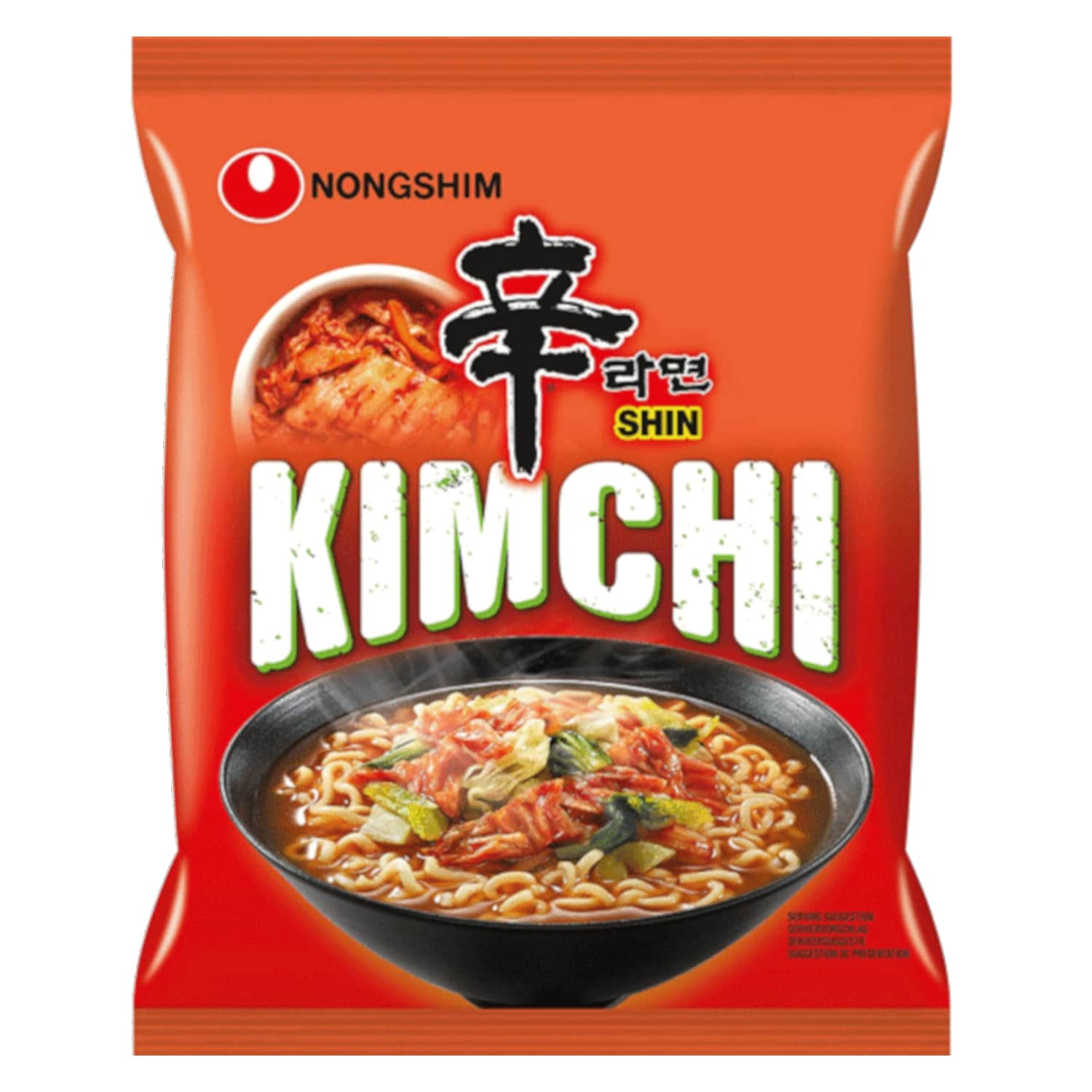 Nūdeļu zupa Nongshim Kimchi Ramyun 120g