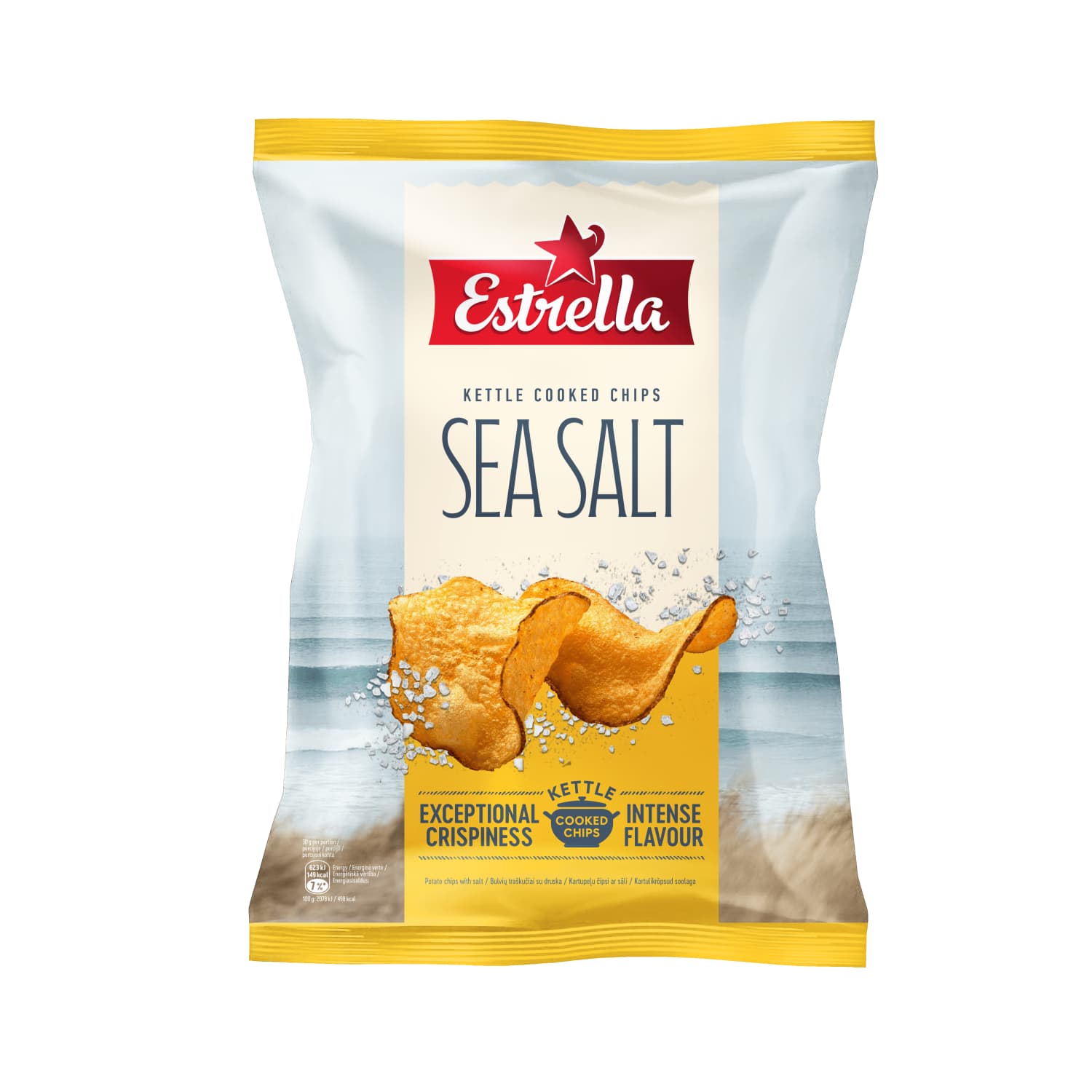 Kar.krõpsud Estrella Kettle meresoolaga 120g