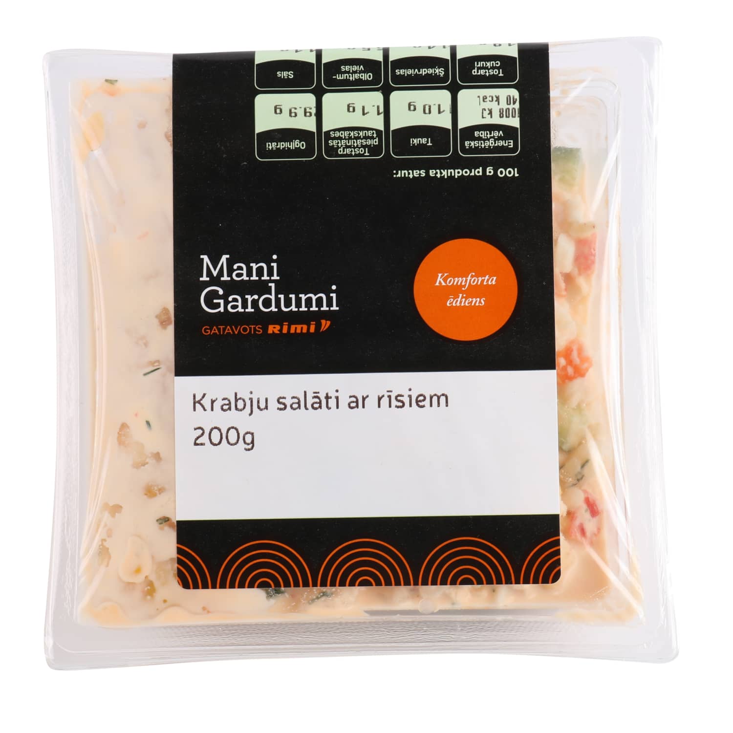 Krabju salāti ar rīsiem 200g