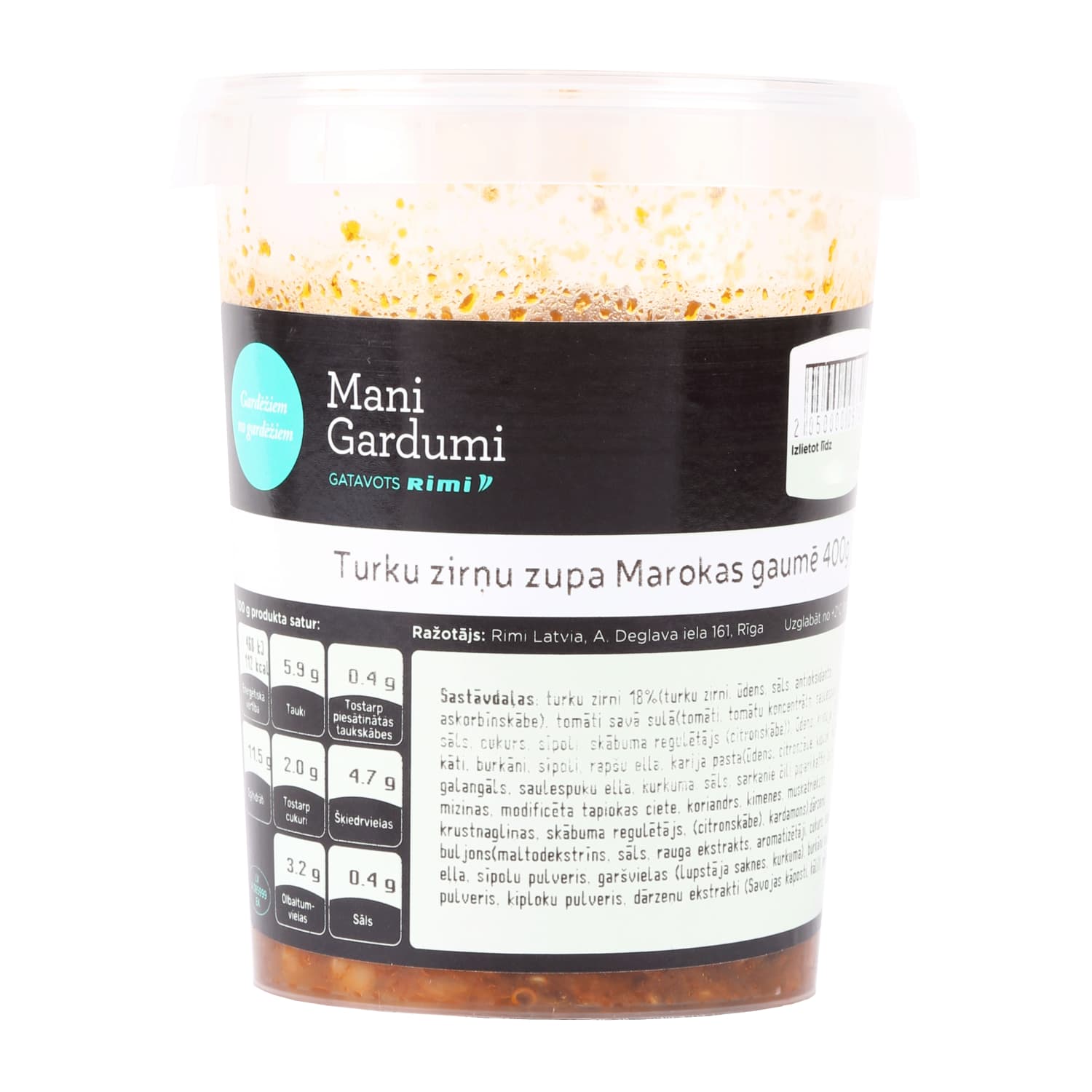Turku zirņu zupa Marokas gaumē 400g