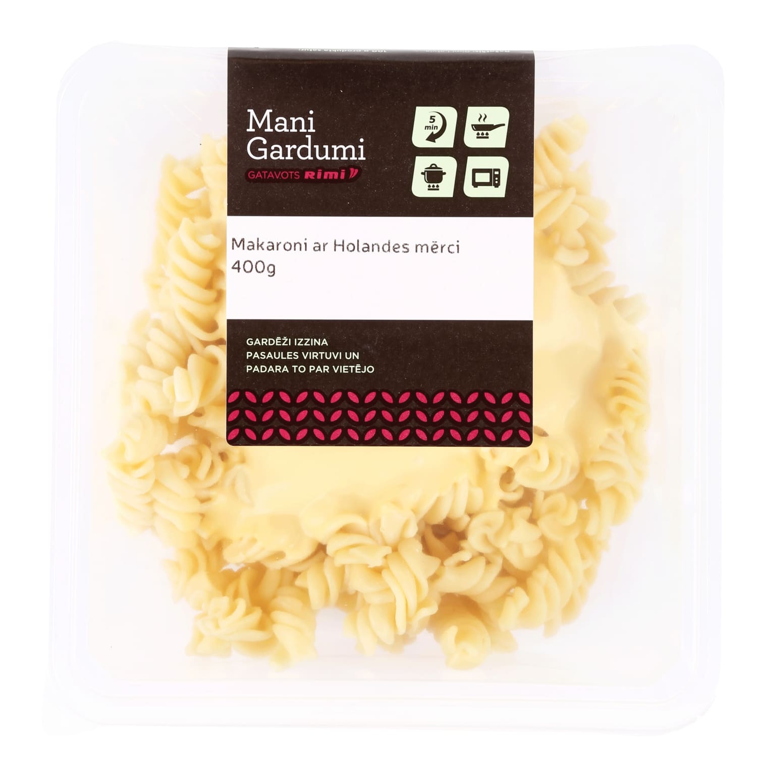 Pasta ar Holandes mērci 400g