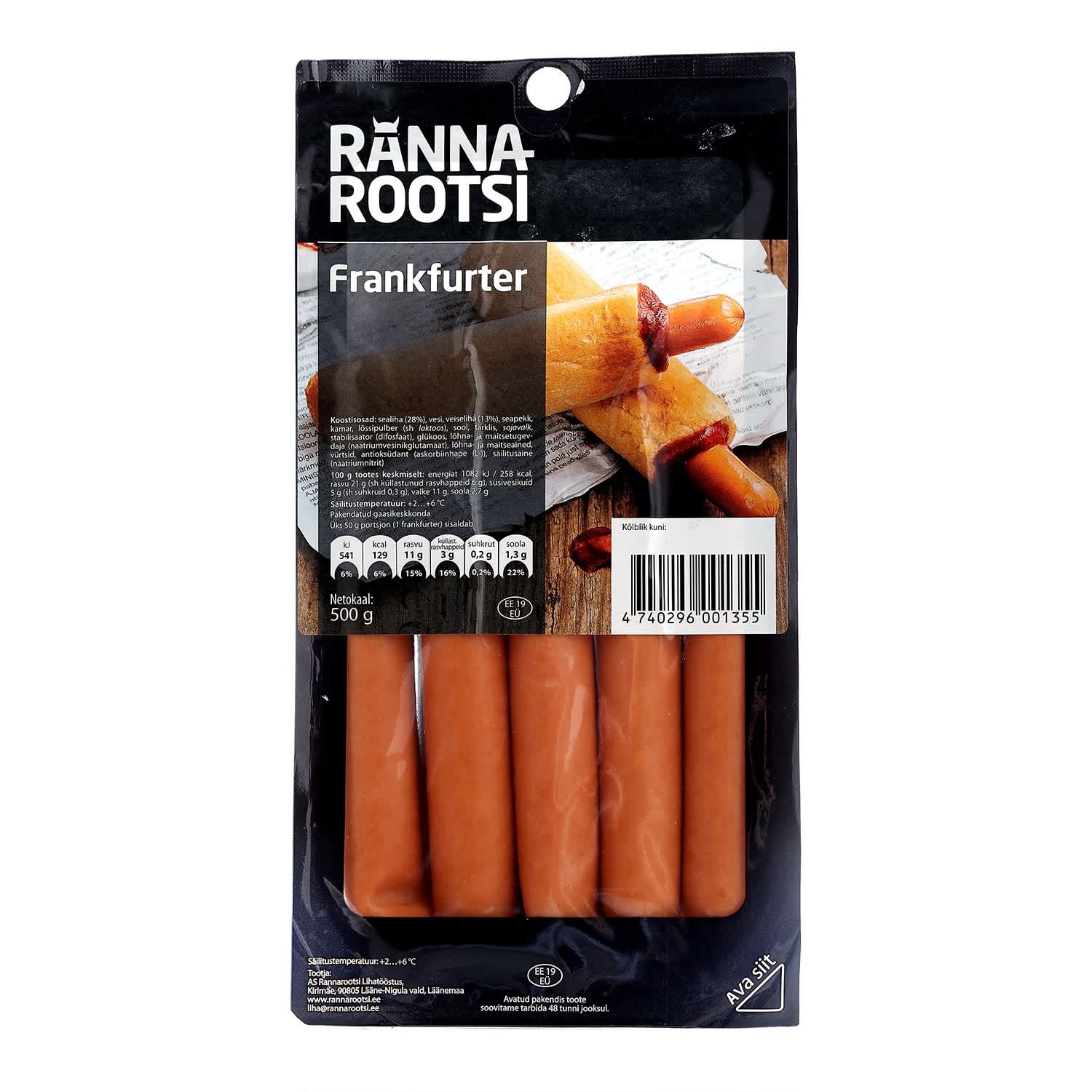 Viiner Frankfurter Rannarootsi 500g